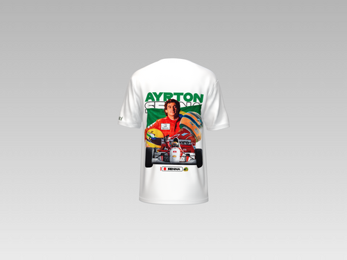 AYRTON SENNA PRINTED T-SHIRT