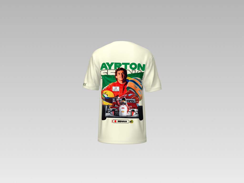 AYRTON SENNA PRINTED T-SHIRT