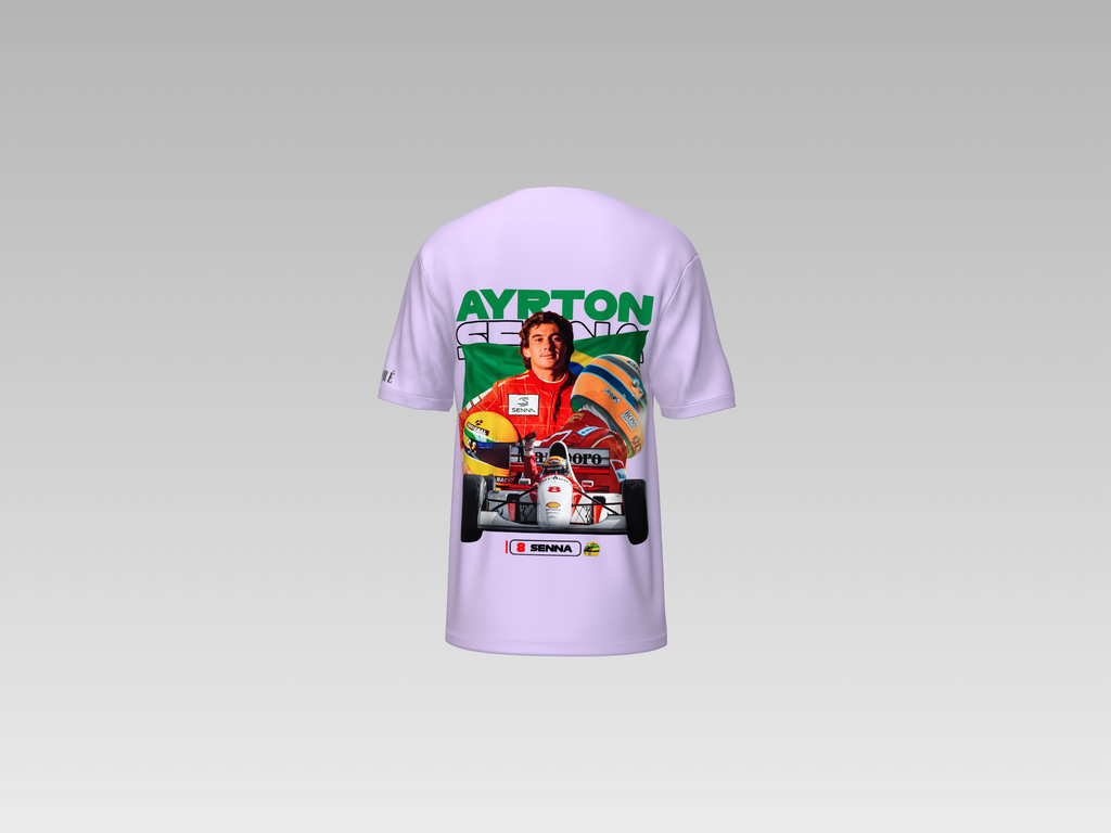 AYRTON SENNA PRINTED T-SHIRT