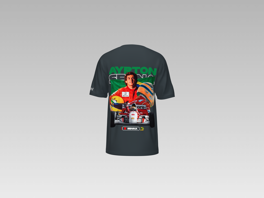 AYRTON SENNA PRINTED T-SHIRT