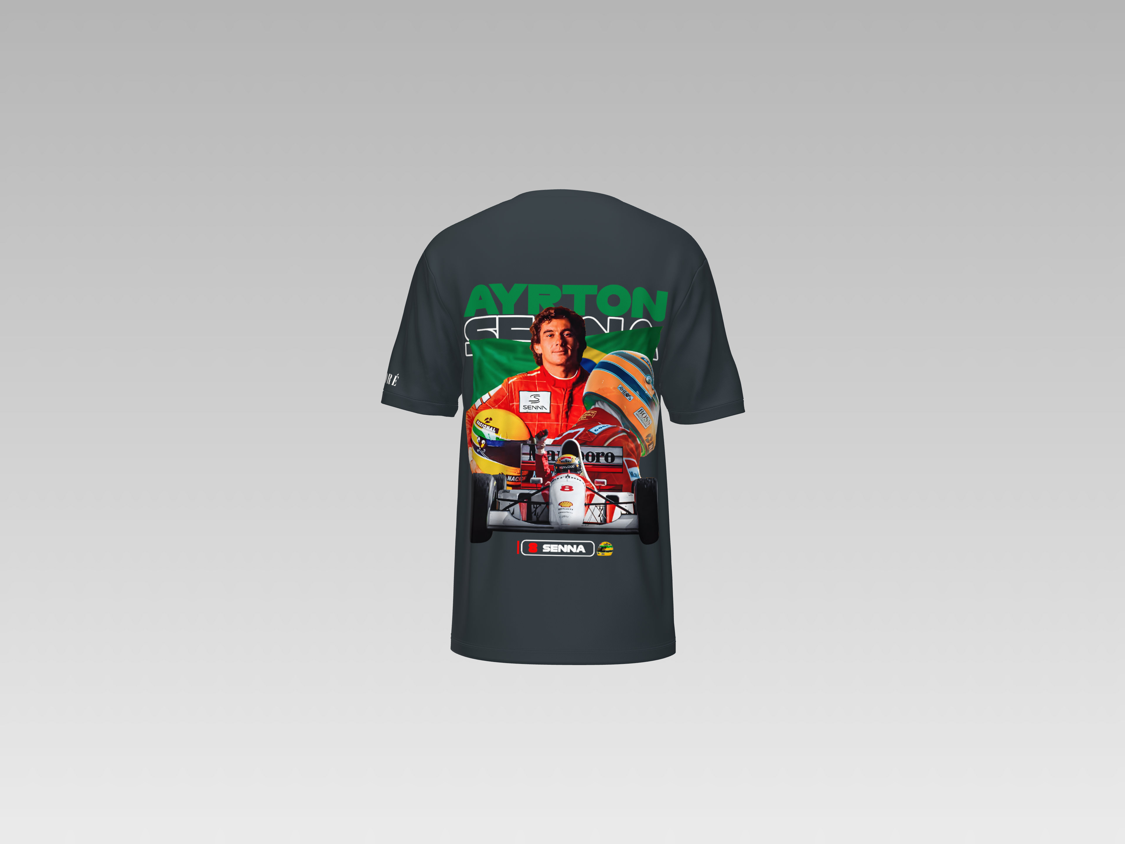 AYRTON SENNA PRINTED T-SHIRT