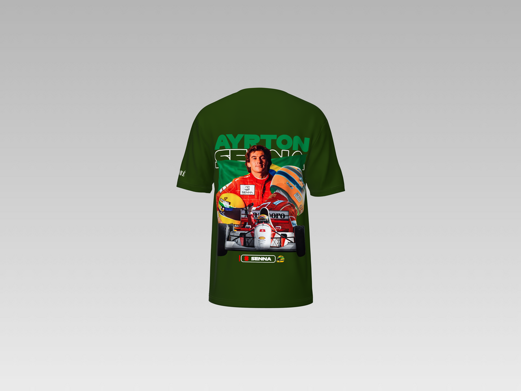 AYRTON SENNA PRINTED T-SHIRT