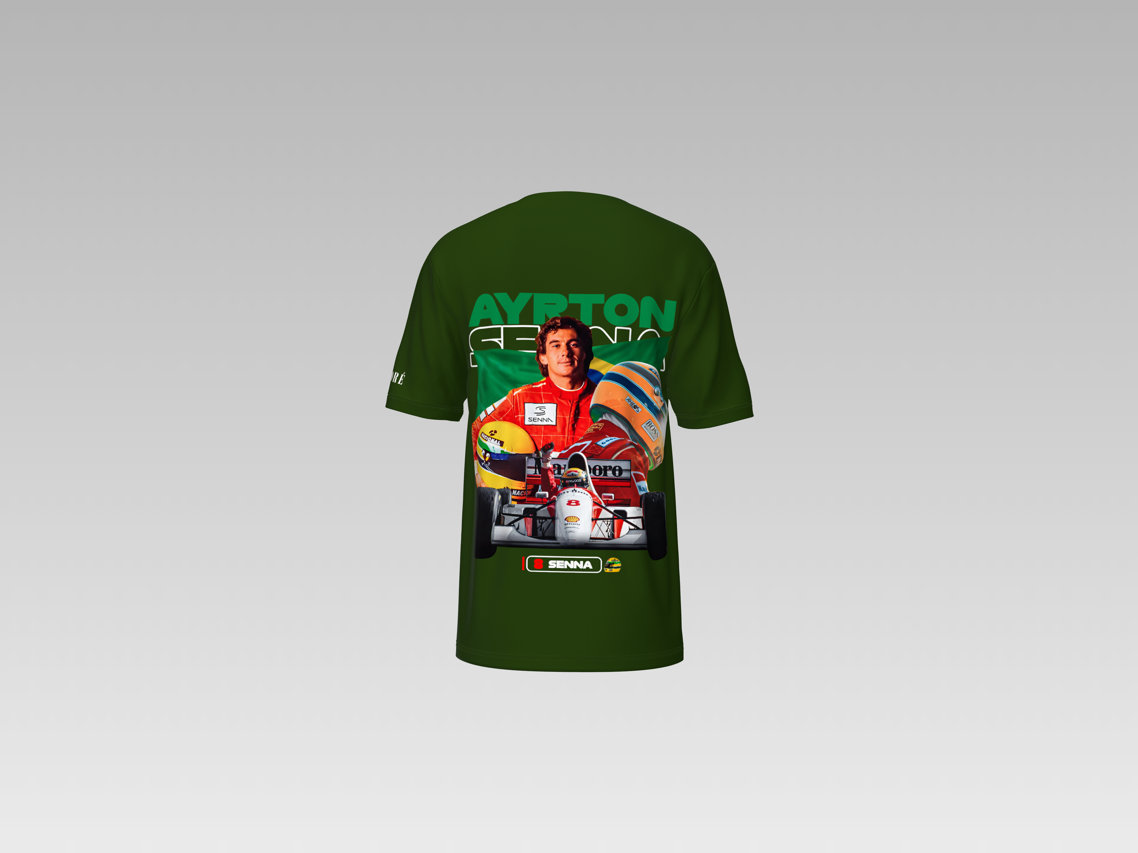 AYRTON SENNA PRINTED T-SHIRT
