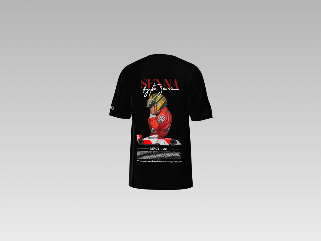 AYRTON SENNA PRINTED T-SHIRT