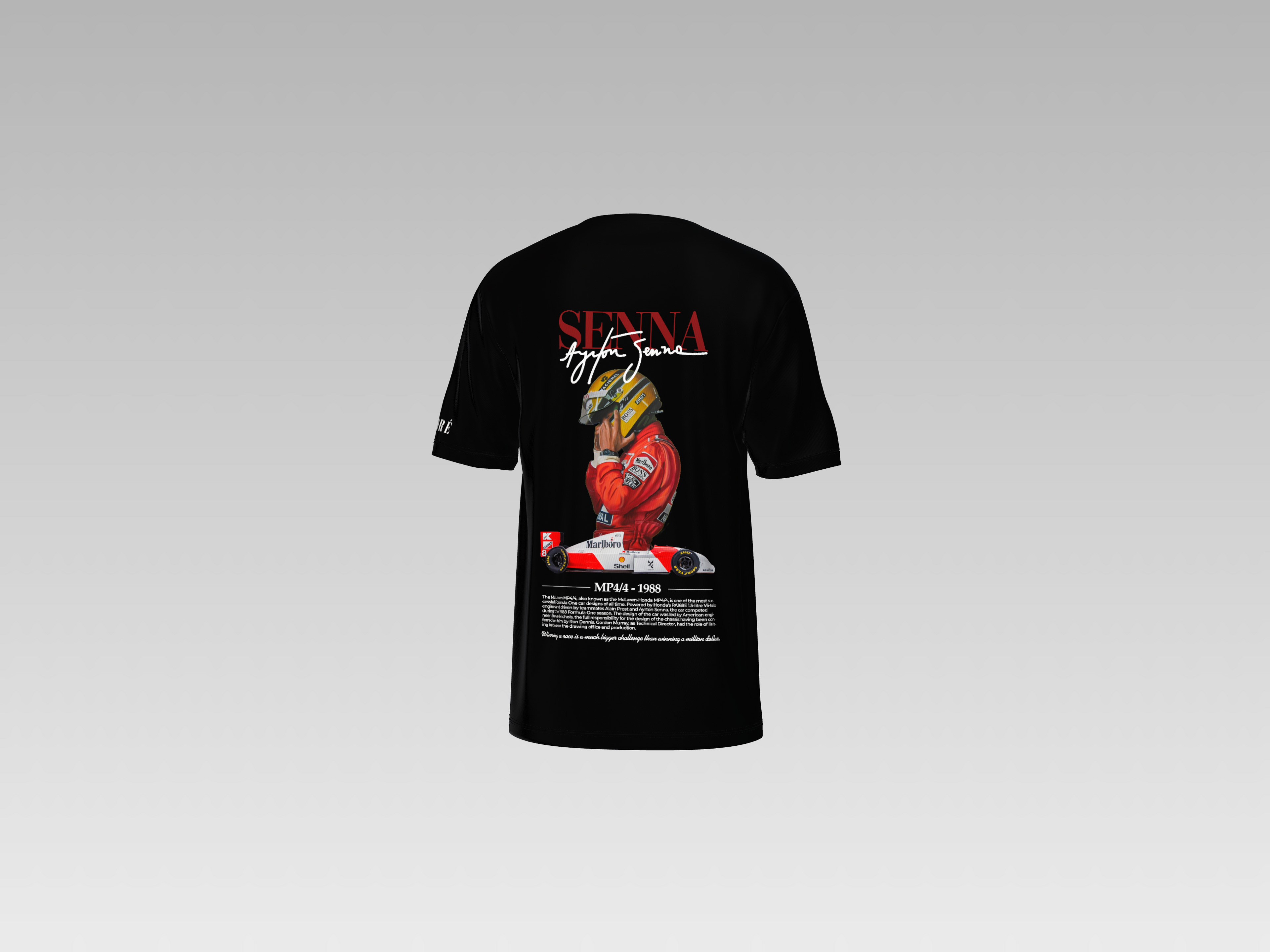 AYRTON SENNA PRINTED T-SHIRT