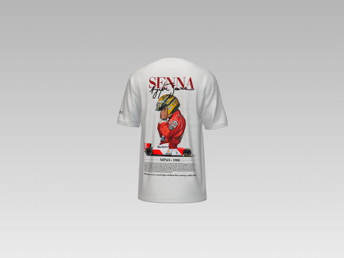 AYRTON SENNA PRINTED T-SHIRT