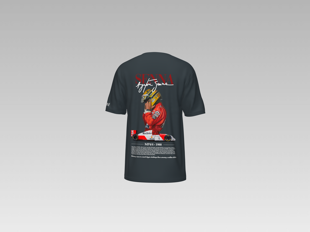 AYRTON SENNA PRINTED T-SHIRT