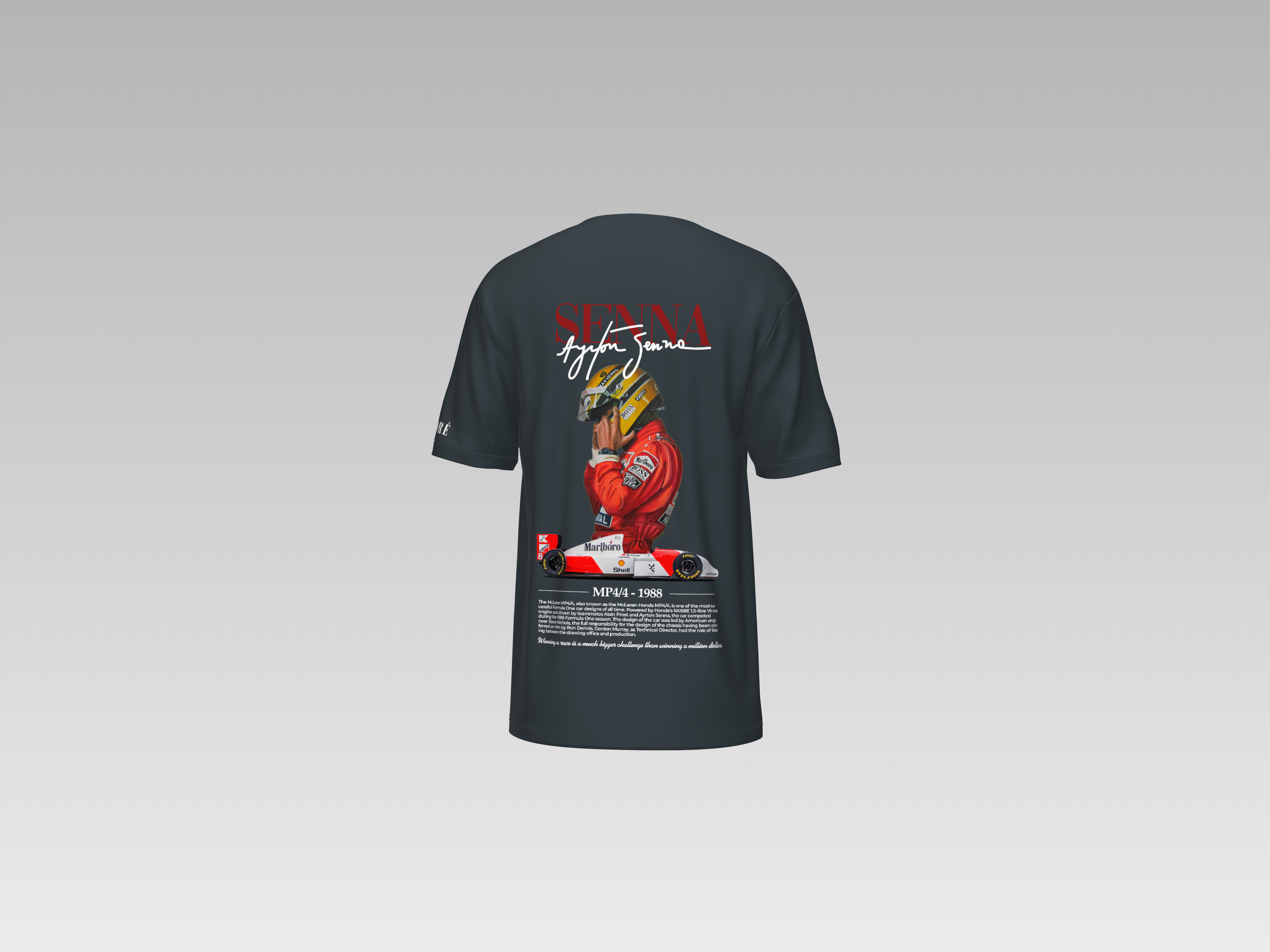 AYRTON SENNA PRINTED T-SHIRT