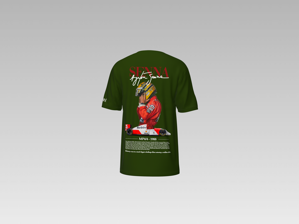 AYRTON SENNA PRINTED T-SHIRT
