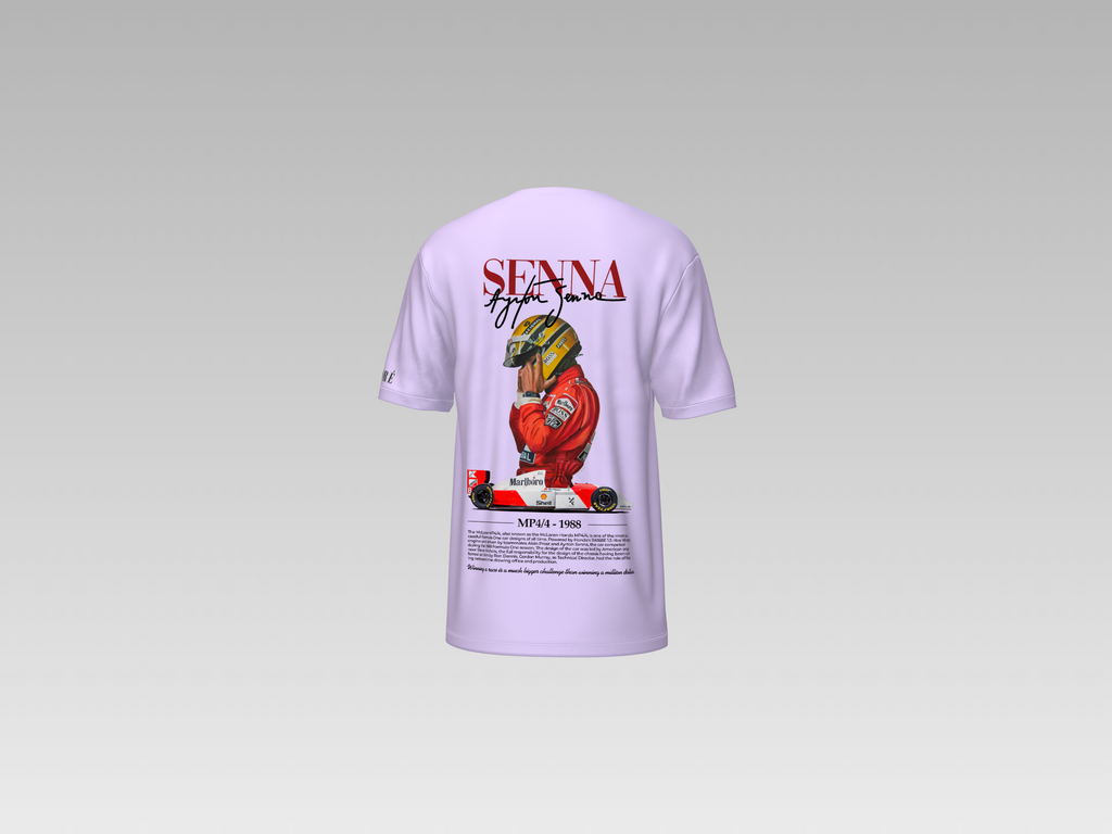 AYRTON SENNA PRINTED T-SHIRT