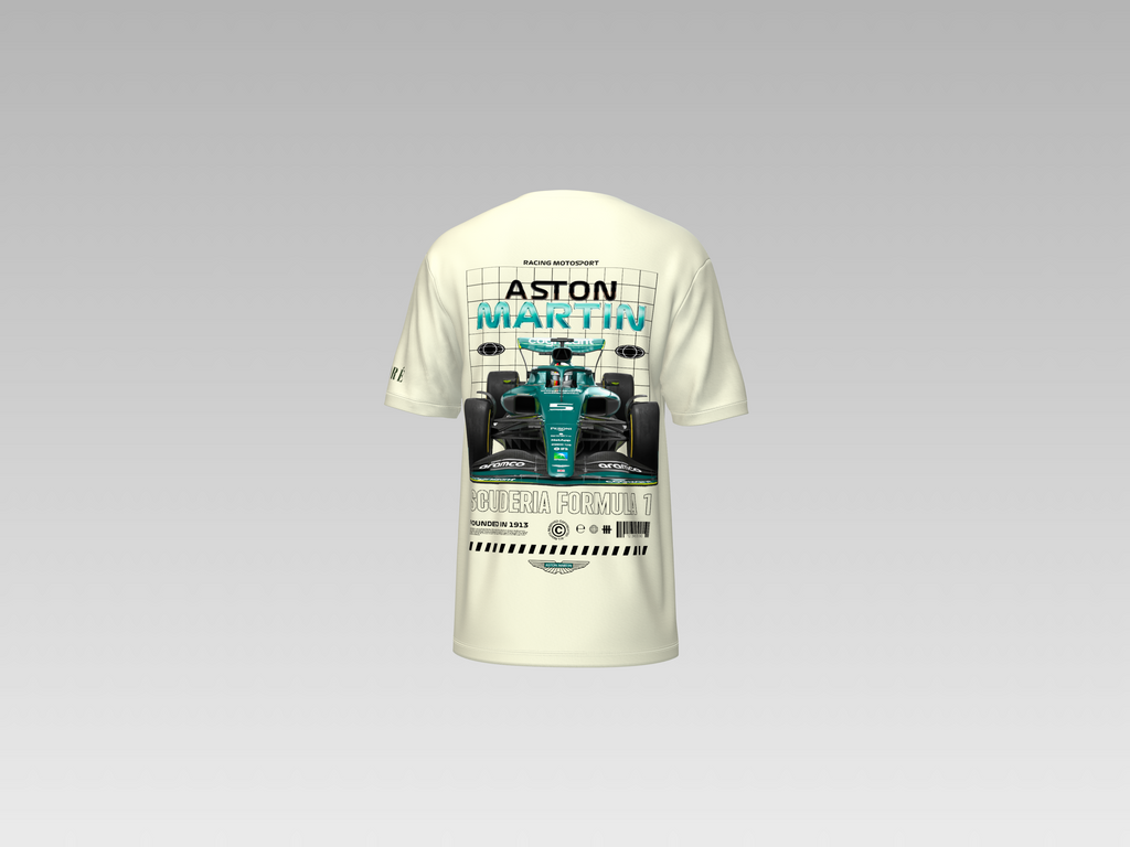 ASTON MARTIN PRINTED T-SHIRT