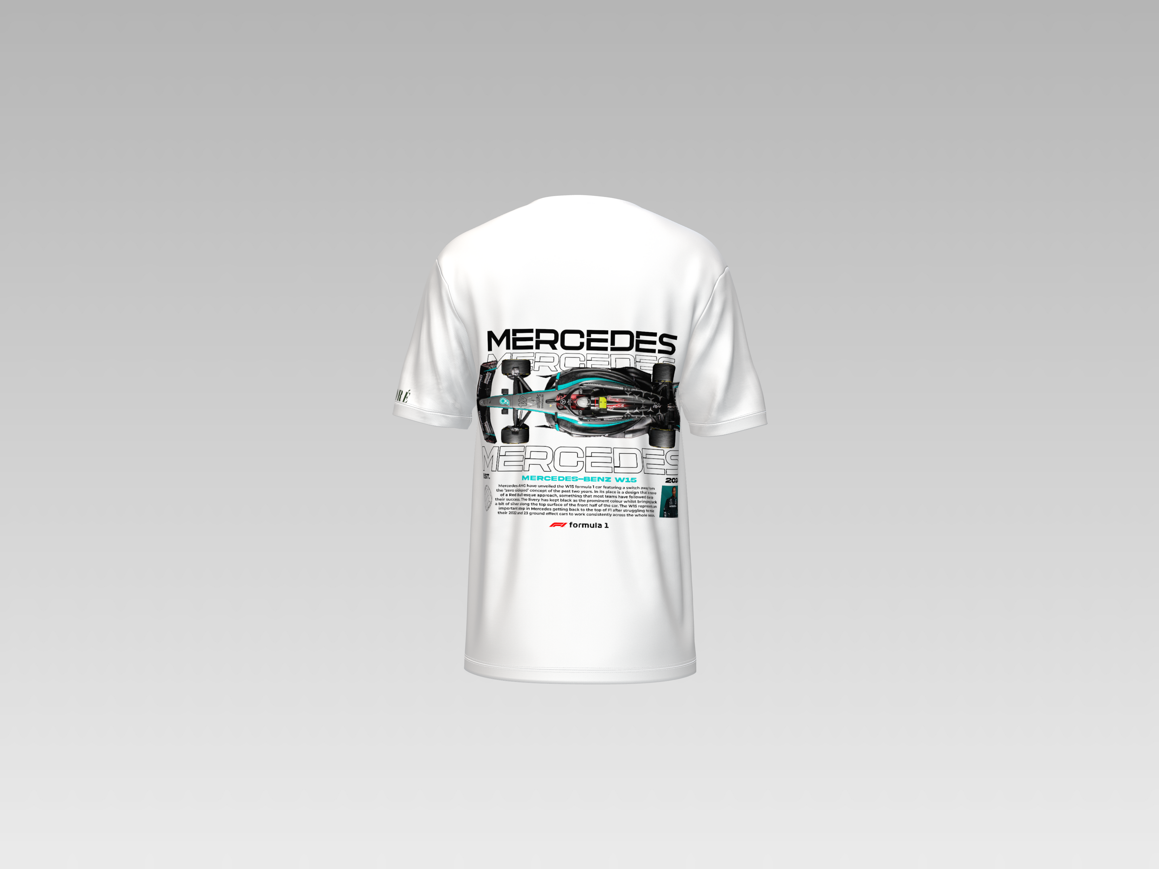 MERCEDES AMG PRINTED T-SHIRT