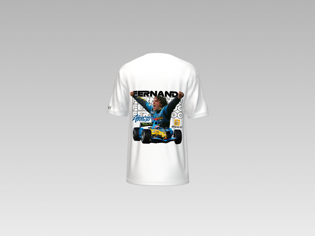 ALONSO RENAULT PRINTED T-SHIRT