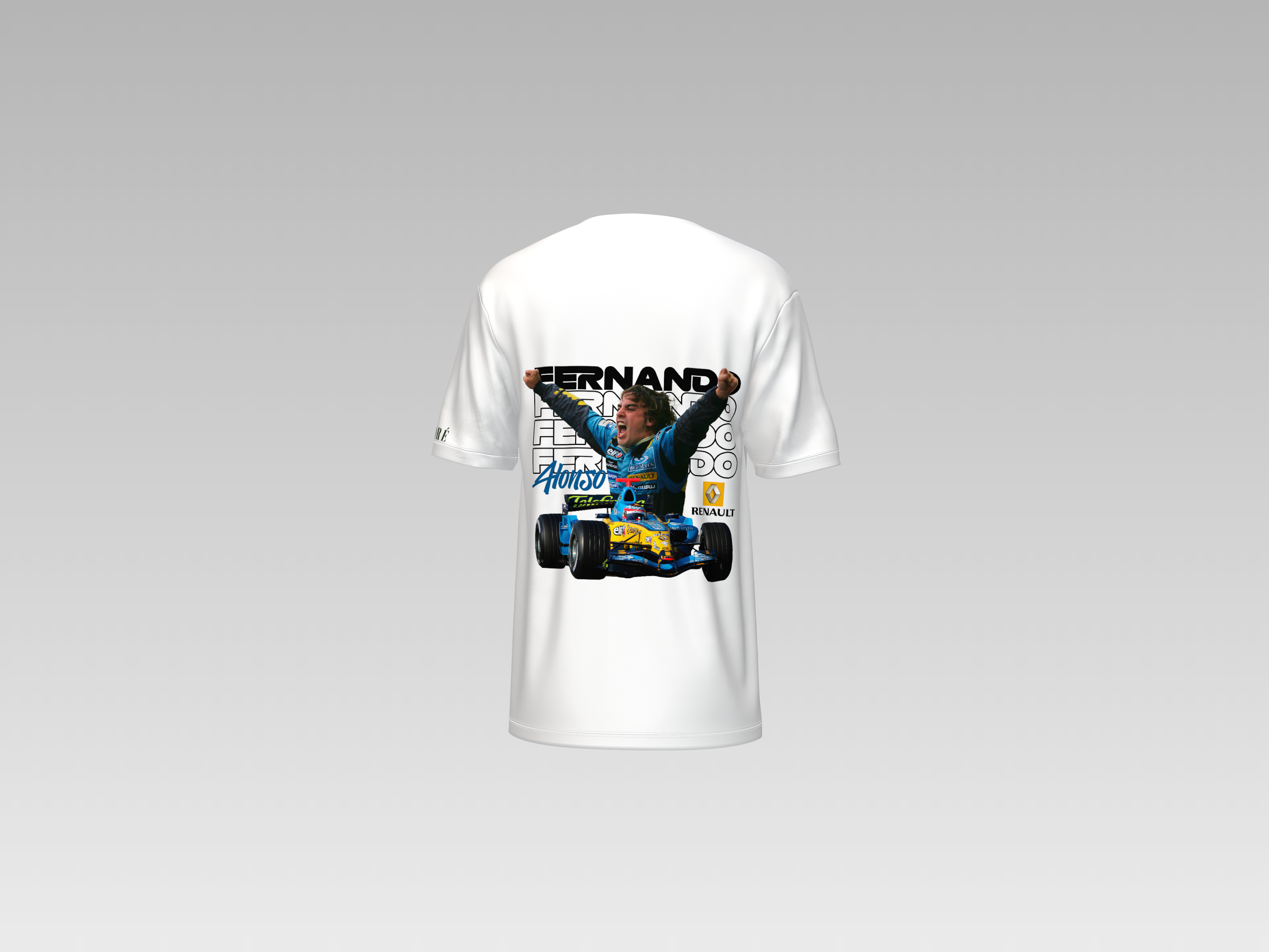 ALONSO RENAULT PRINTED T-SHIRT