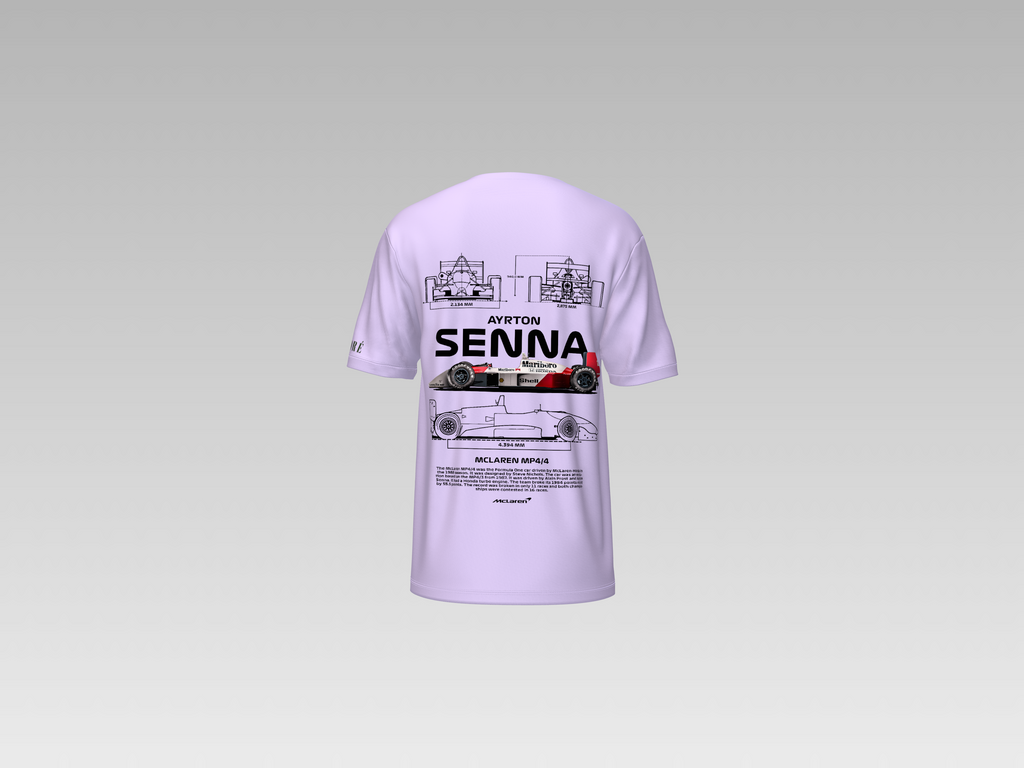 MC LAREN MP4/4 PRINTED T-SHIRT