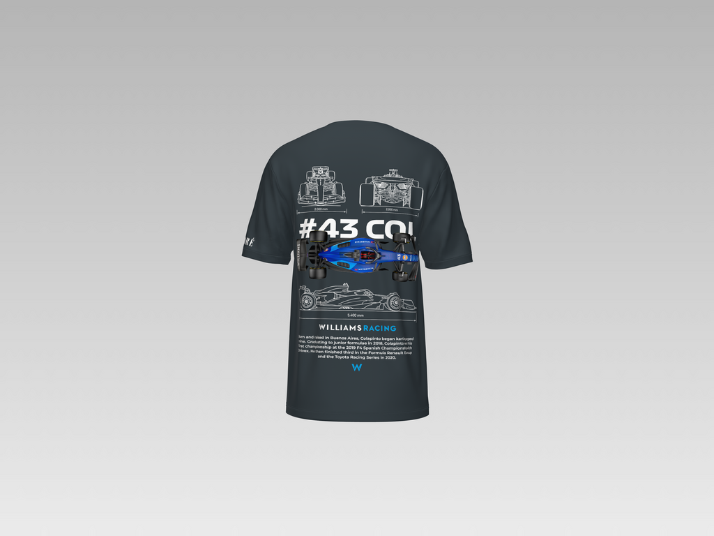 WILLIAMS RACING PRINTED T-SHIRT