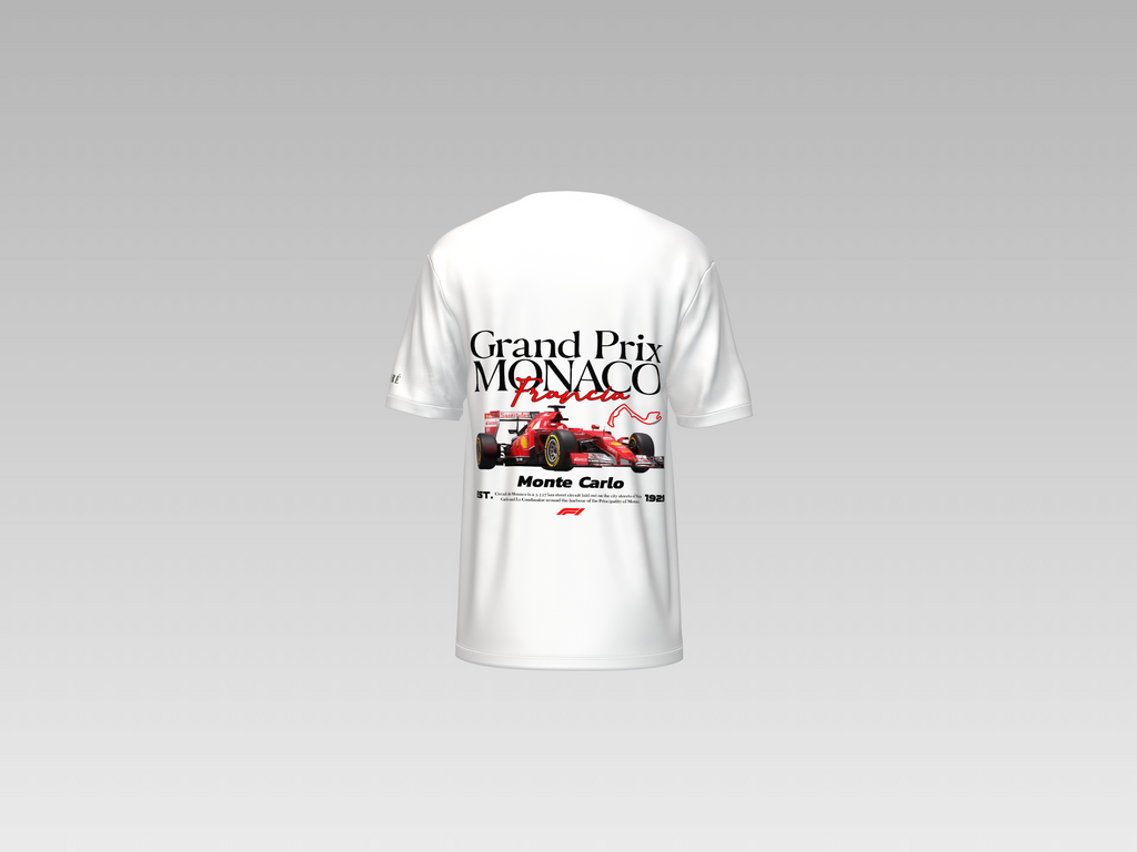 MONACO GRAND PRIX FRANCIA PRINTED T-SHIRT