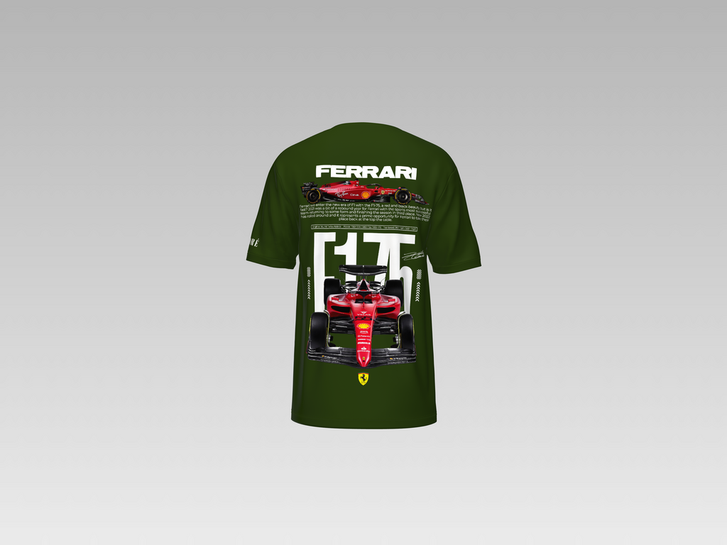 FERRARI 75 PRINTED T-SHIRT