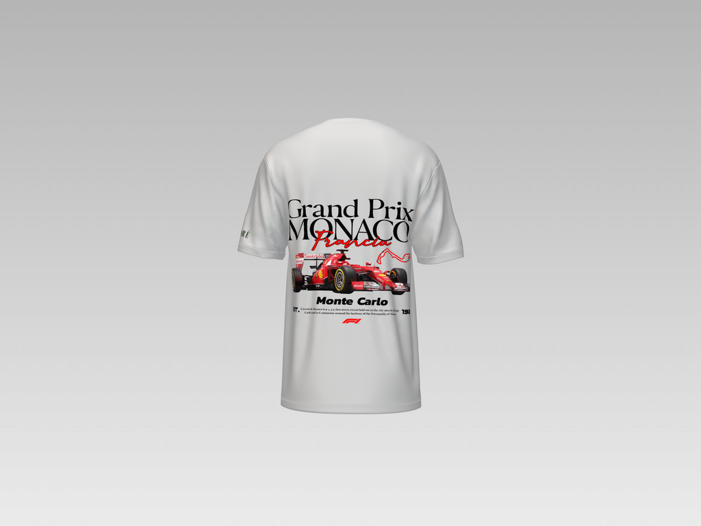 MONACO GRAND PRIX FRANCIA PRINTED T-SHIRT
