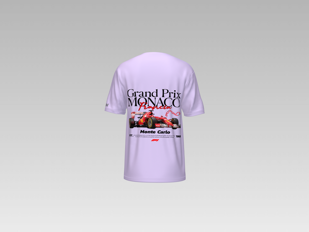 MONACO GRAND PRIX FRANCIA PRINTED T-SHIRT