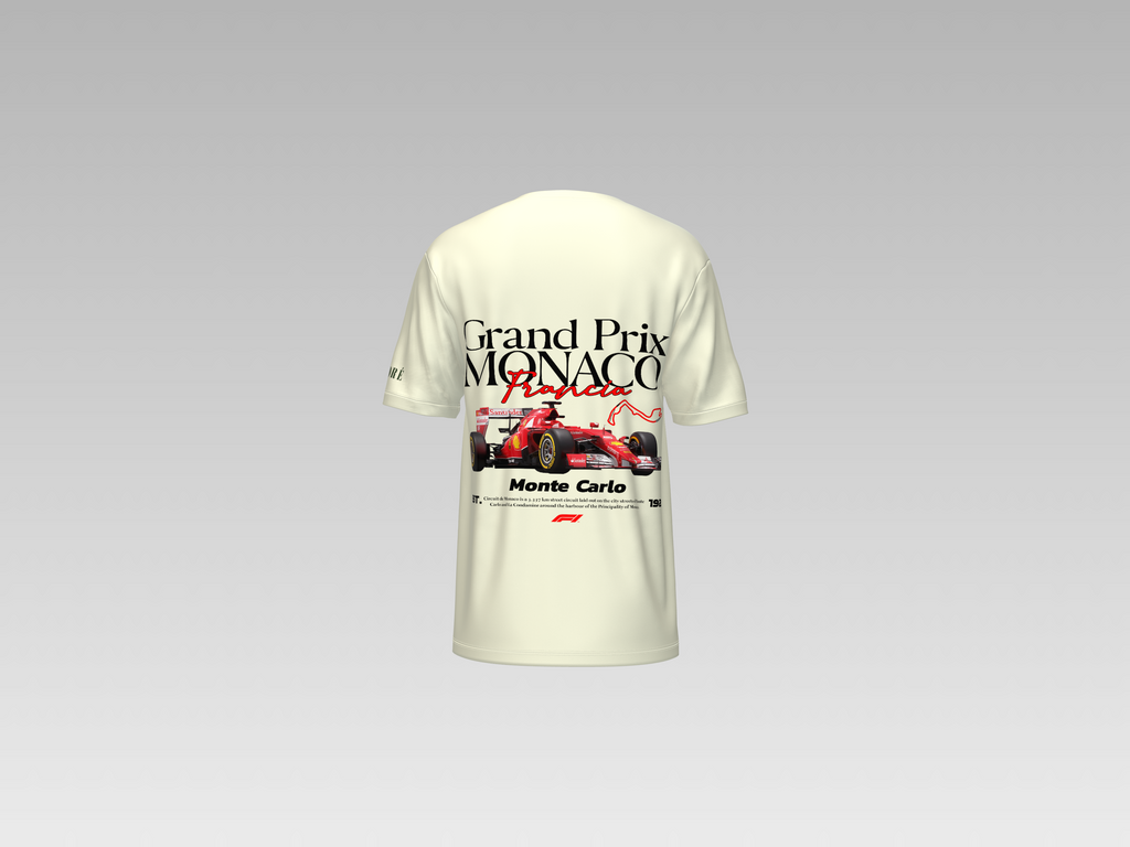 MONACO GRAND PRIX FRANCIA PRINTED T-SHIRT
