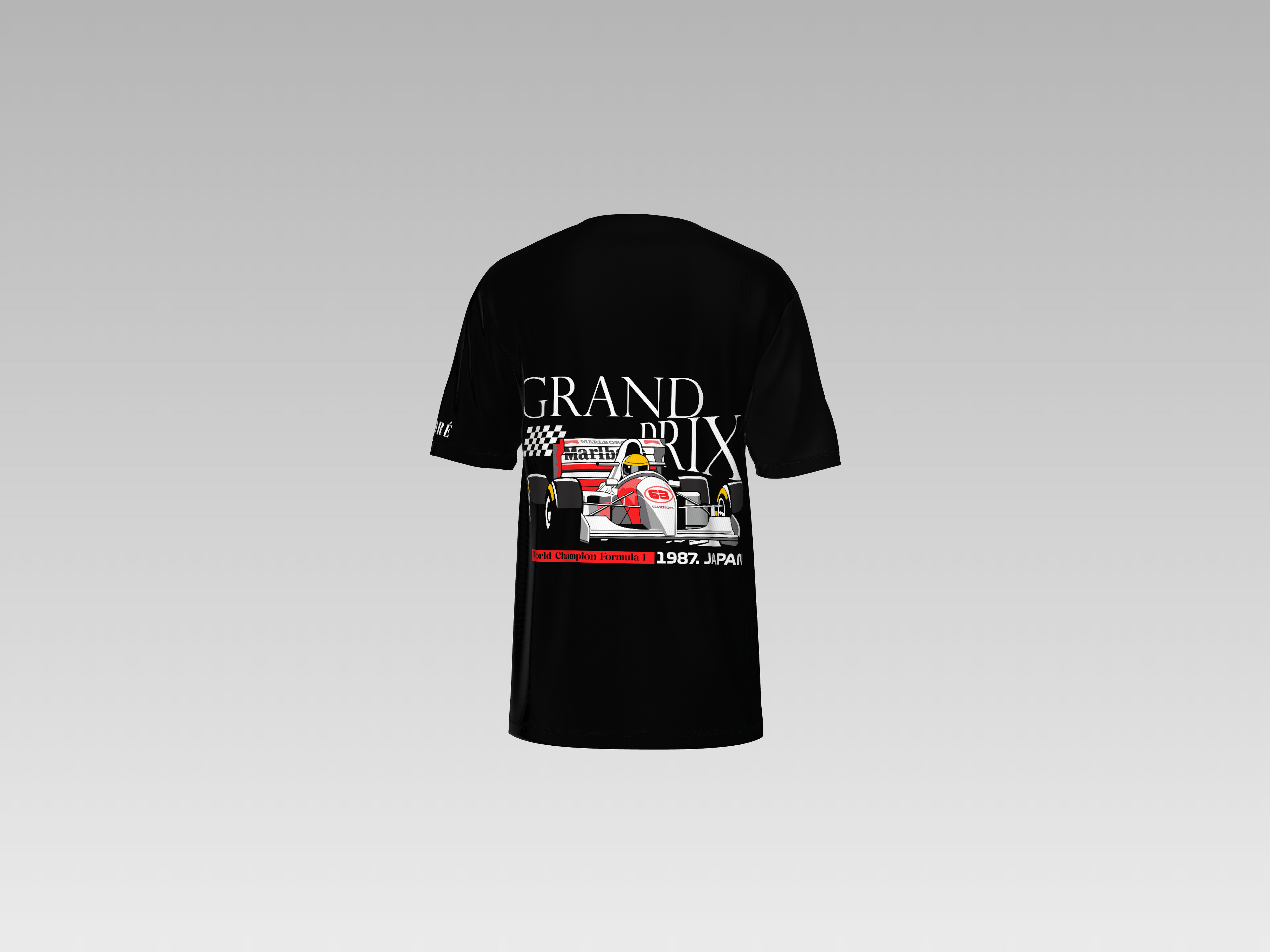GRAND PRIX CAR PRINTED T-SHIRT