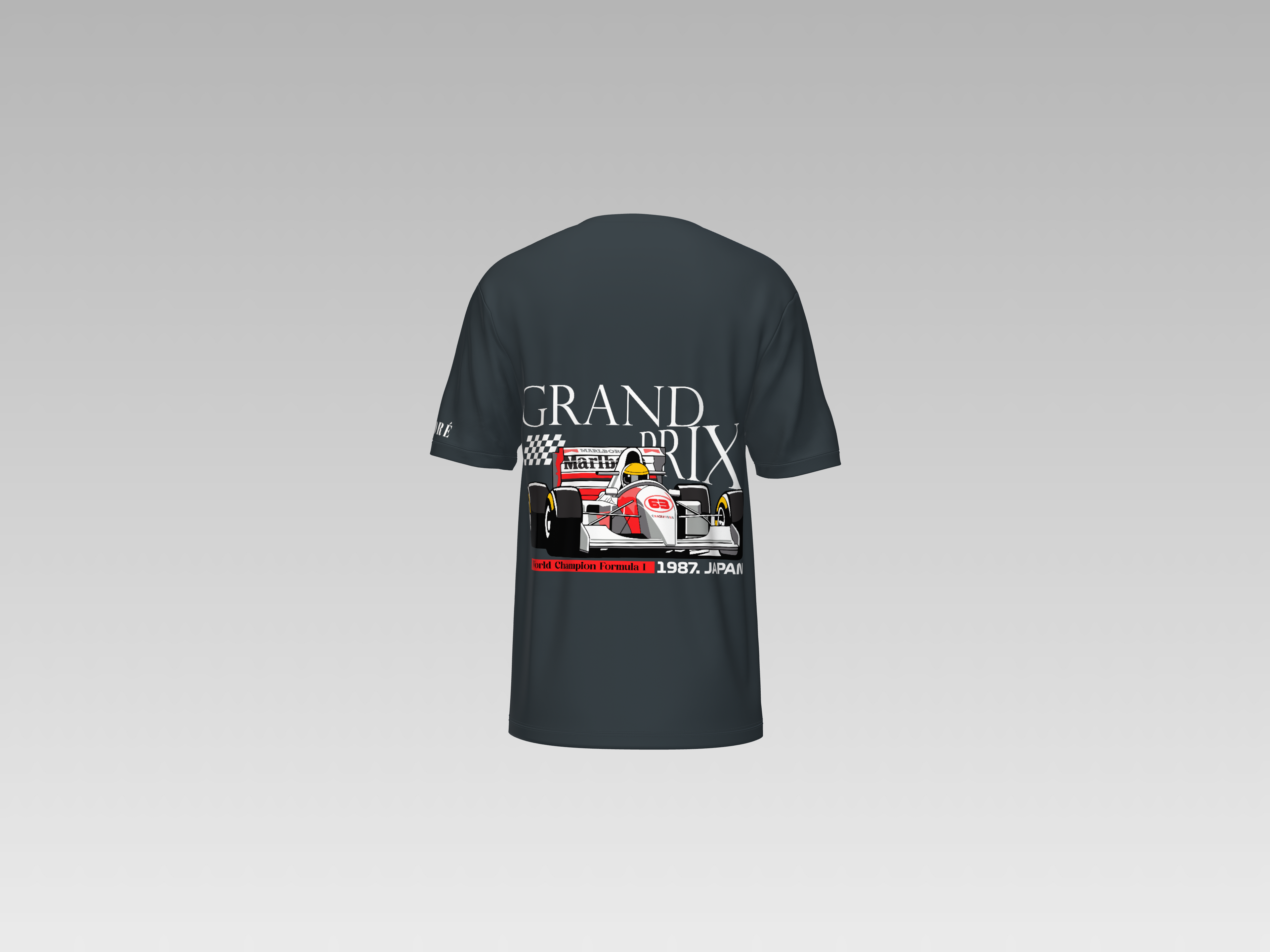 GRAND PRIX CAR PRINTED T-SHIRT