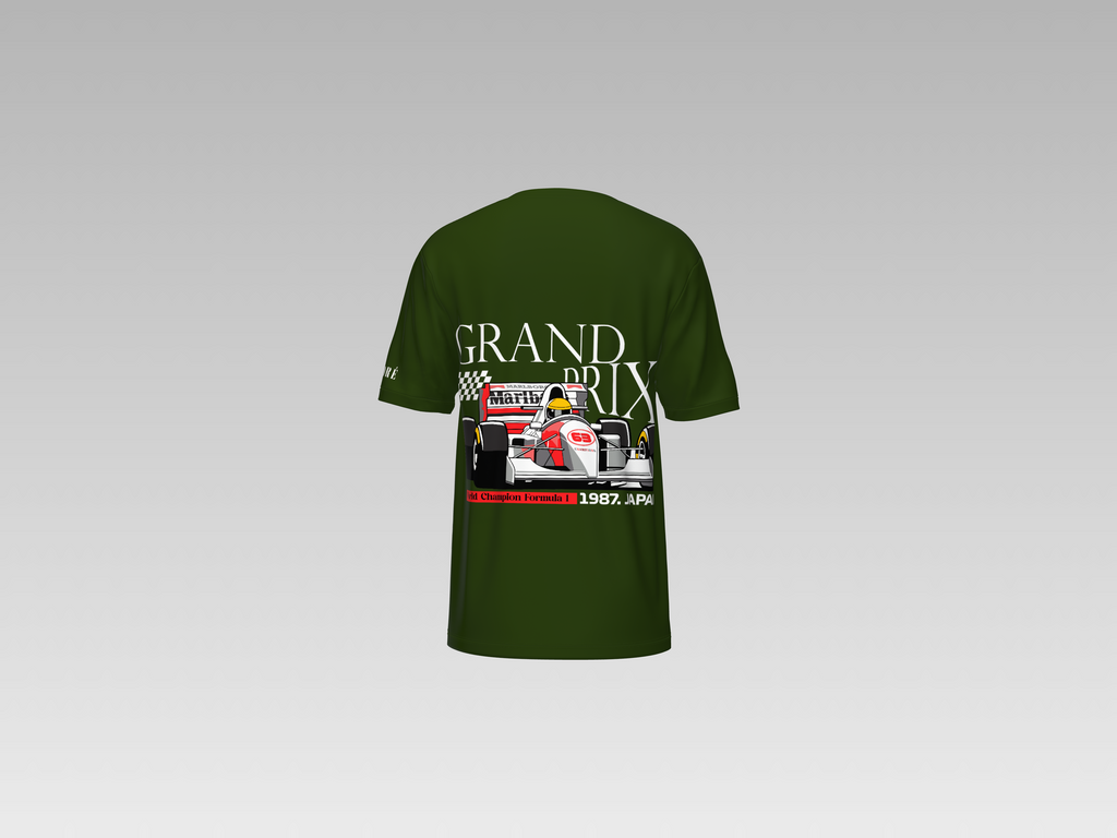 GRAND PRIX CAR PRINTED T-SHIRT