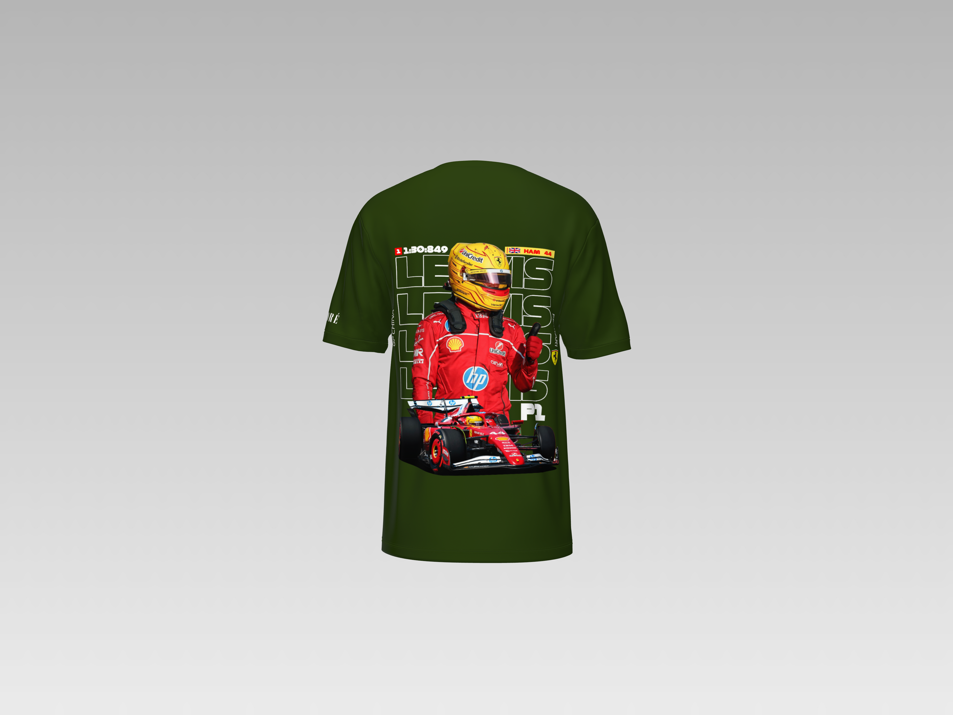 LEWIS FERRARI PRINTED T-SHIRT