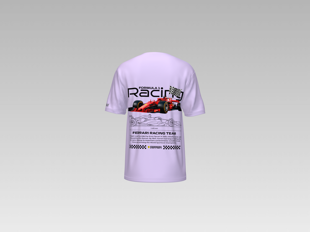 FERRARI RACING TEAM PRINTED T-SHIRT