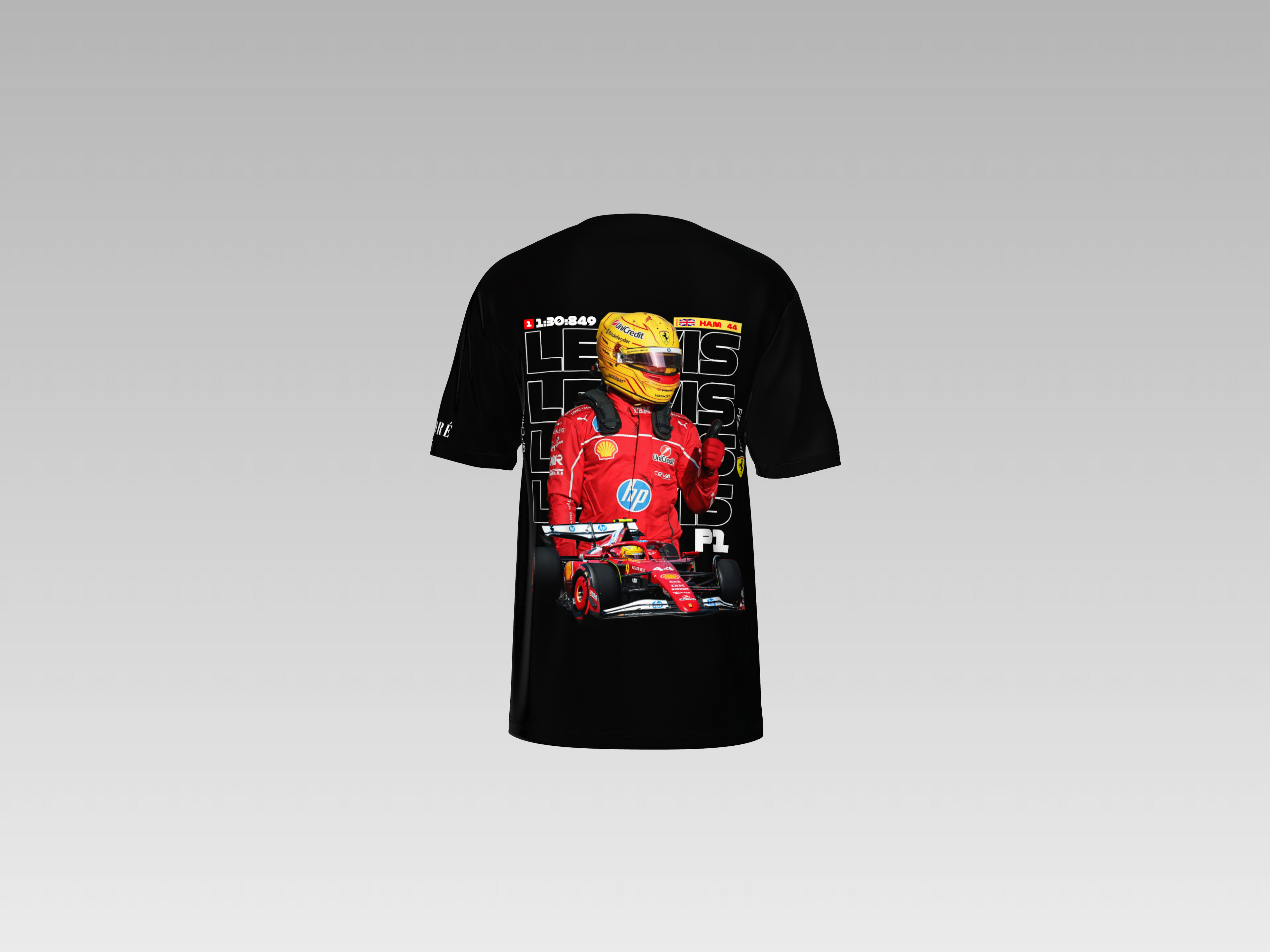 LEWIS FERRARI PRINTED T-SHIRT
