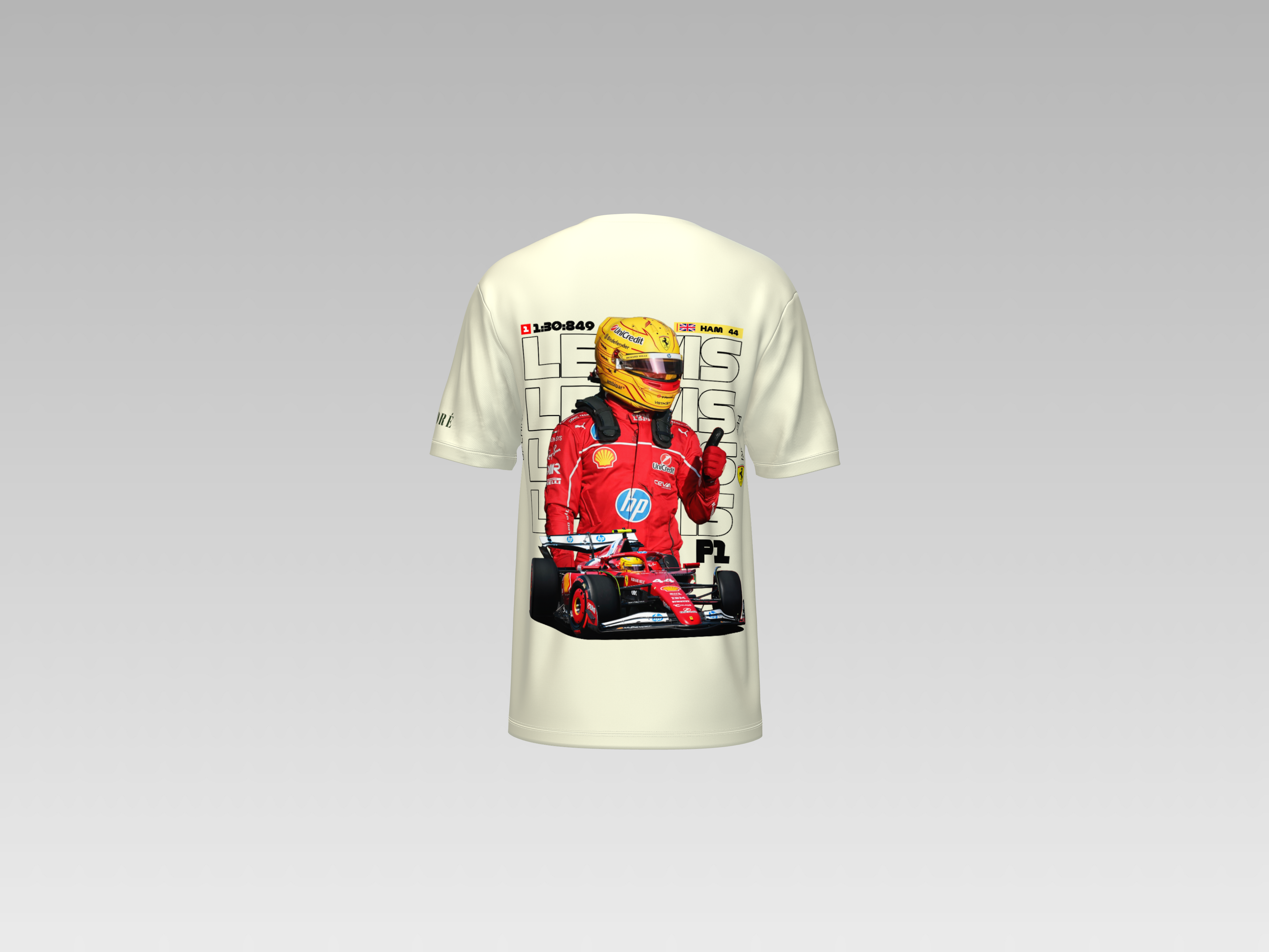 LEWIS FERRARI PRINTED T-SHIRT
