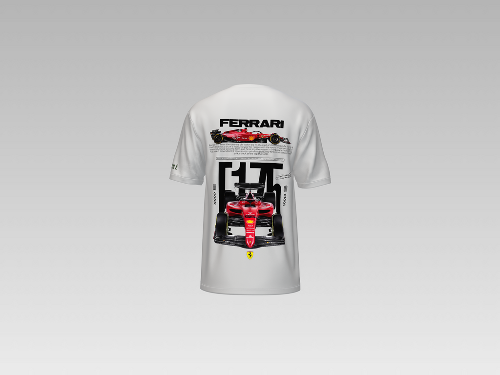 FERRARI 75 PRINTED T-SHIRT