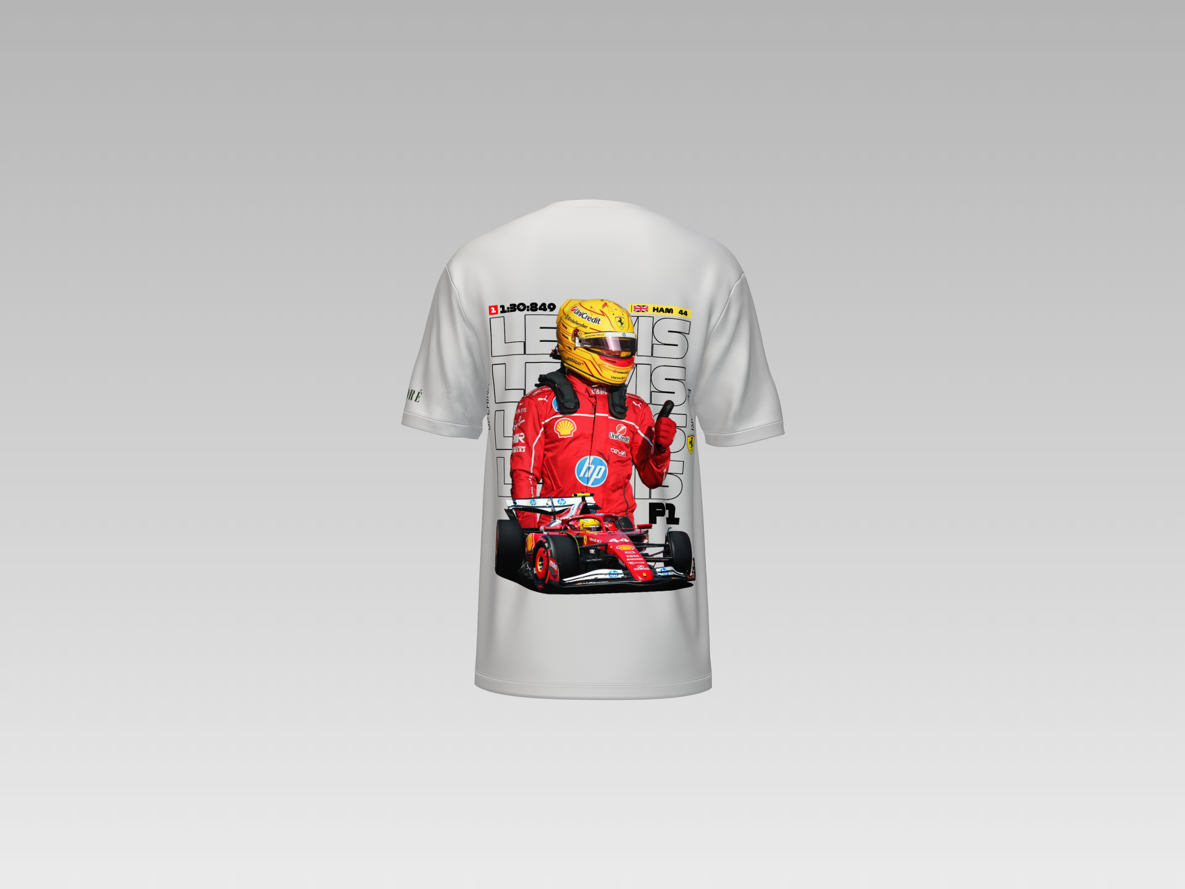 LEWIS FERRARI PRINTED T-SHIRT