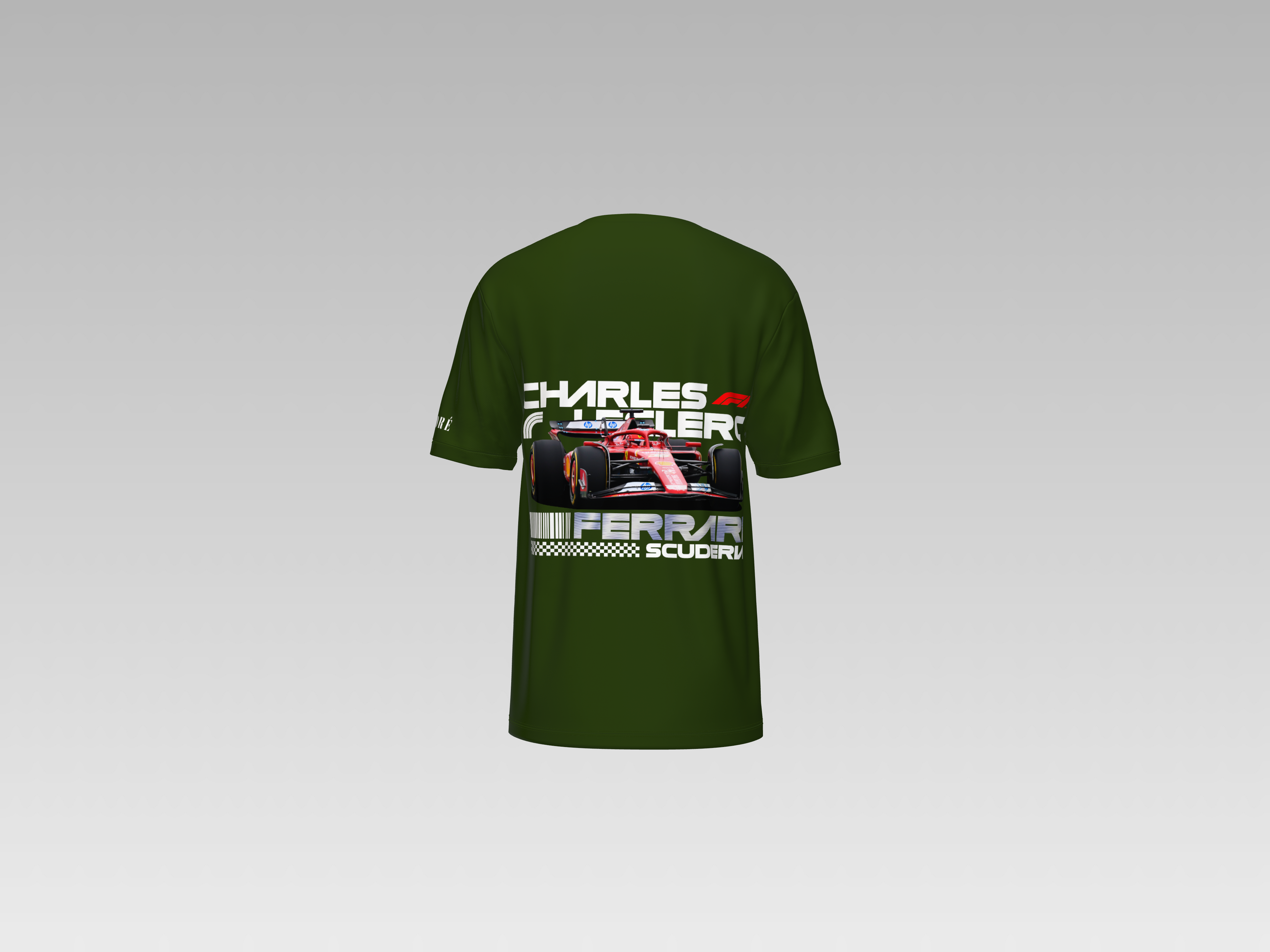 CHARLES LECLERC PRINTED T-SHIRT