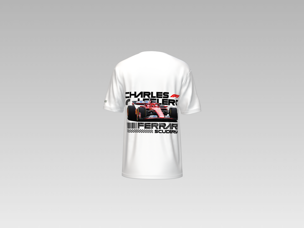 CHARLES LECLERC PRINTED T-SHIRT