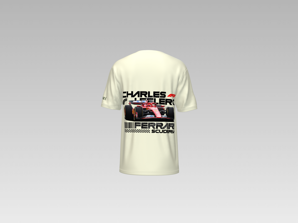 CHARLES LECLERC PRINTED T-SHIRT