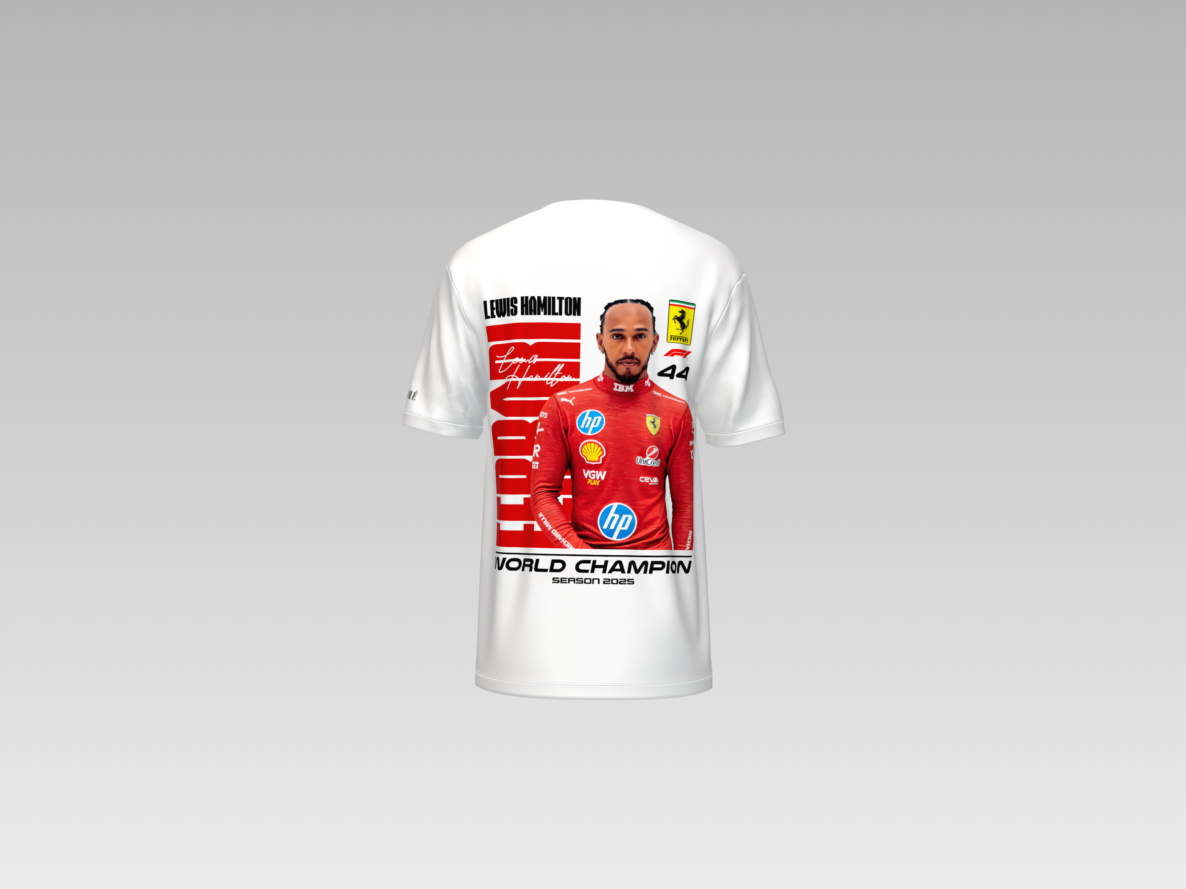 FERRARI RACING TEAM PRINTED T-SHIRT