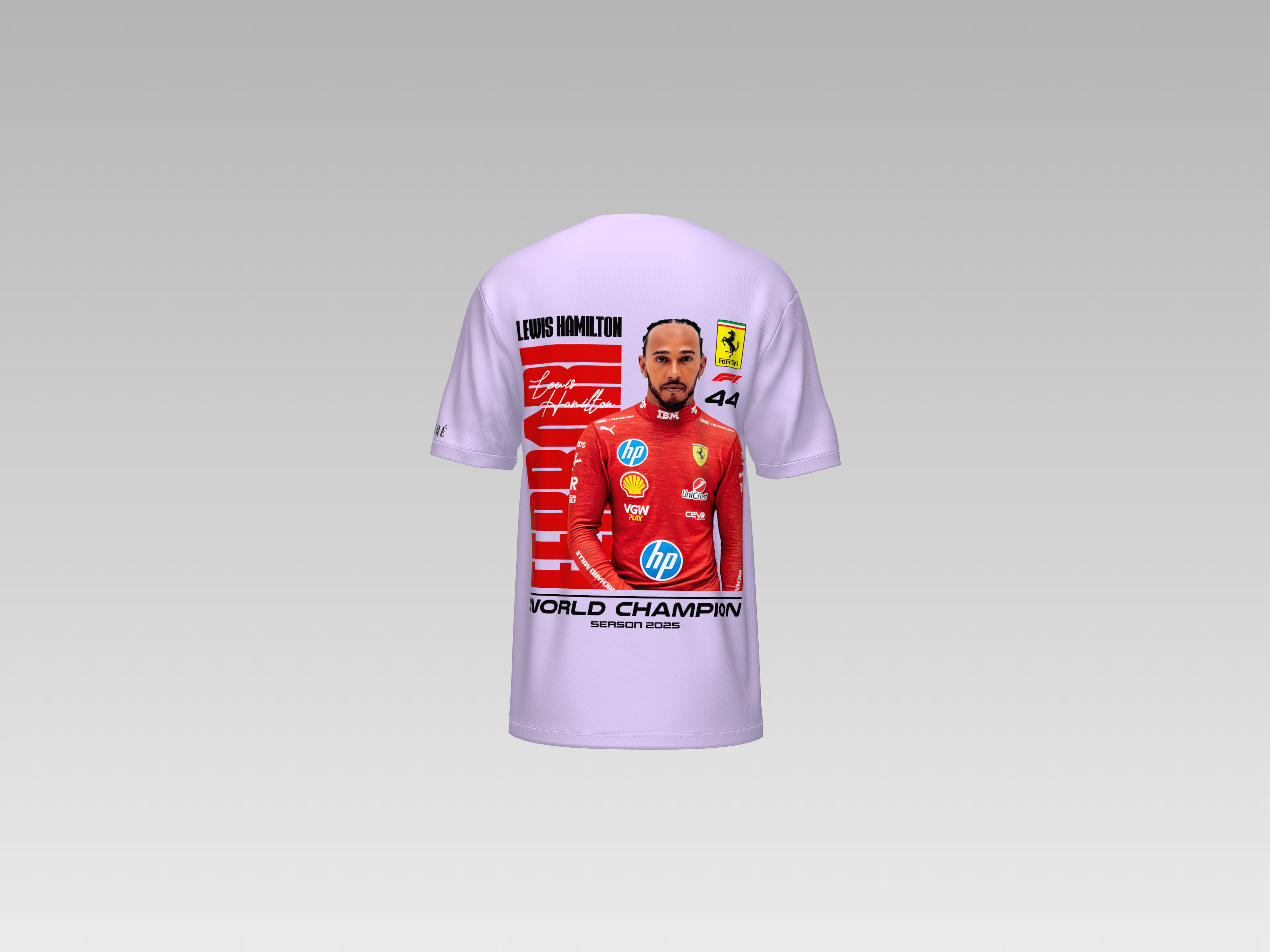 FERRARI RACING TEAM PRINTED T-SHIRT