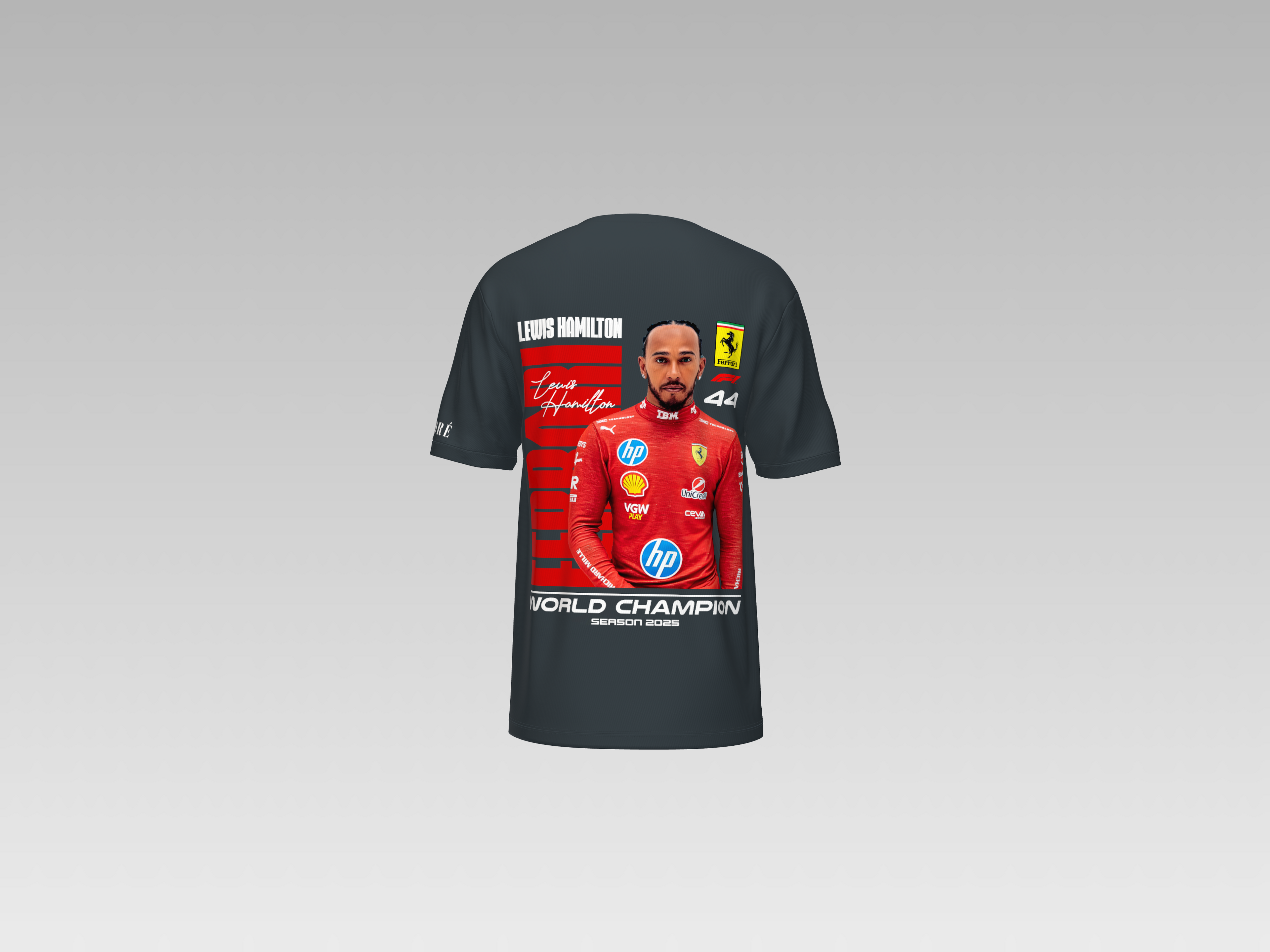 FERRARI RACING TEAM PRINTED T-SHIRT