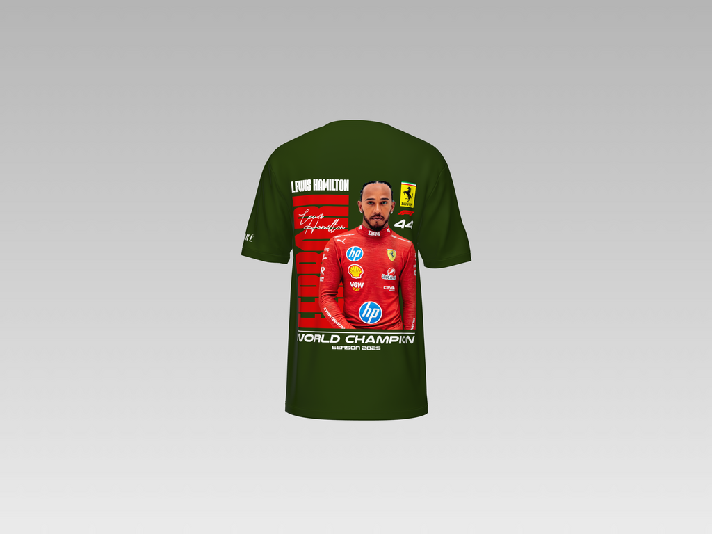FERRARI RACING TEAM PRINTED T-SHIRT