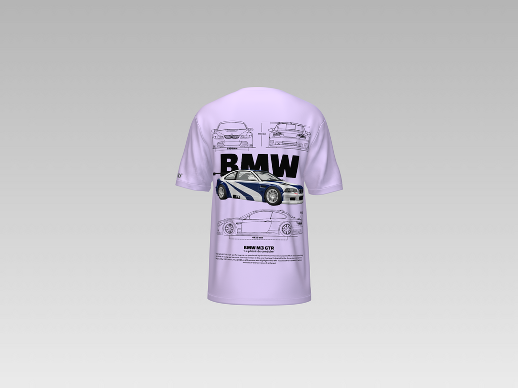 BMW M3 GTR PRINTED T-SHIRT