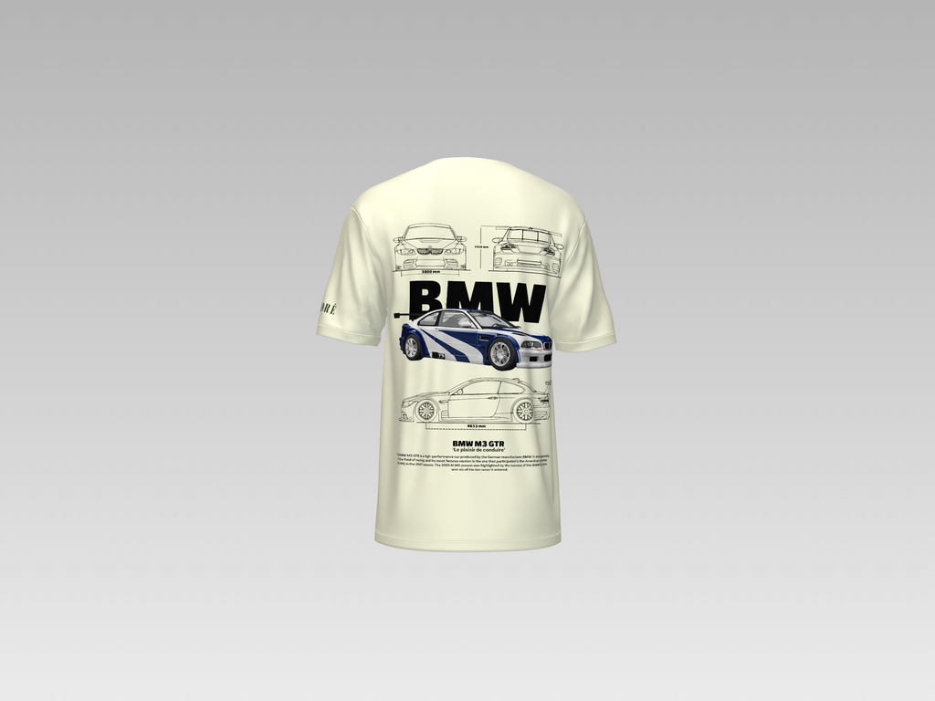 BMW M3 GTR PRINTED T-SHIRT