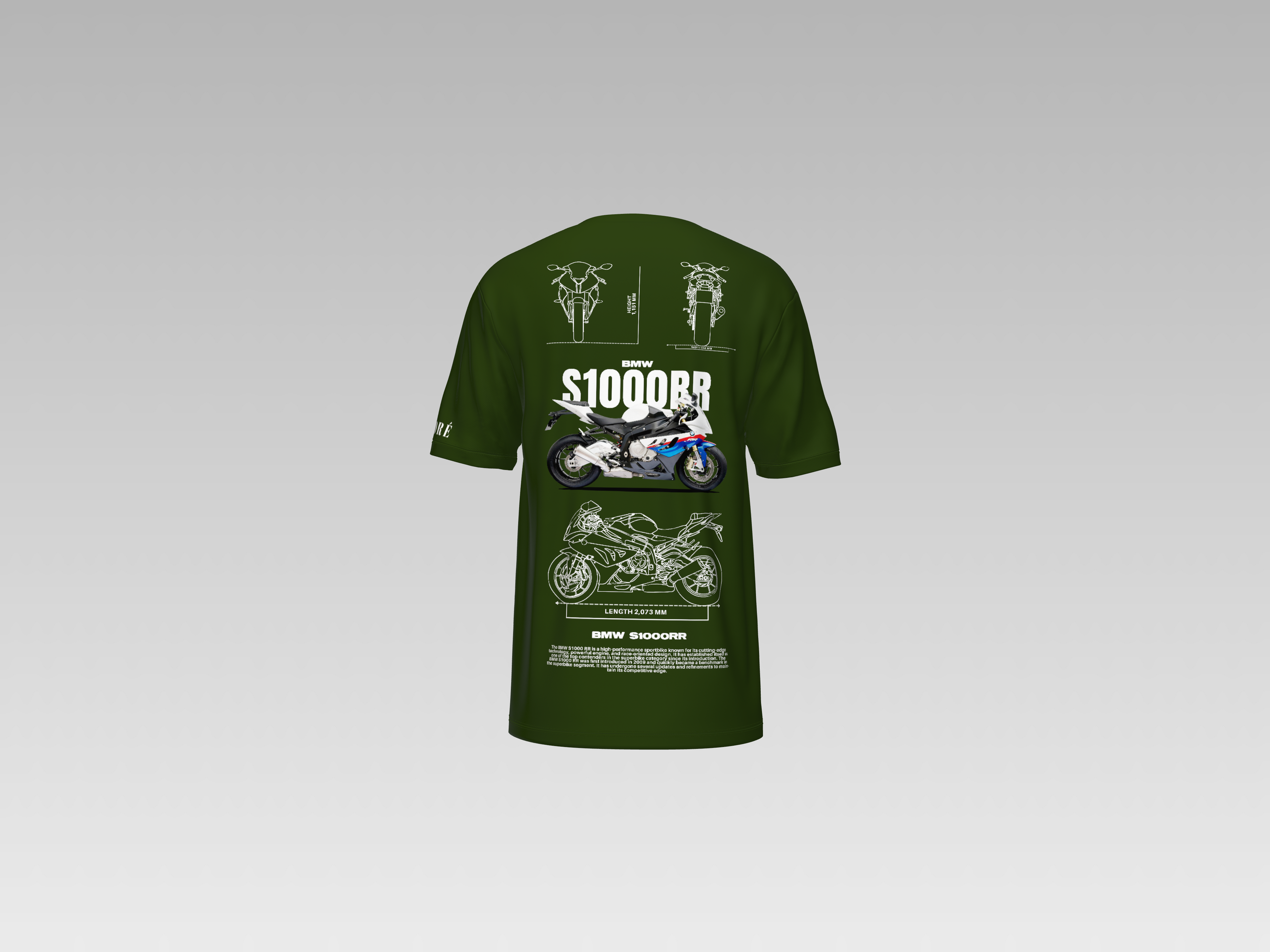 BMW S1000RR PRINTED T-SHIRT