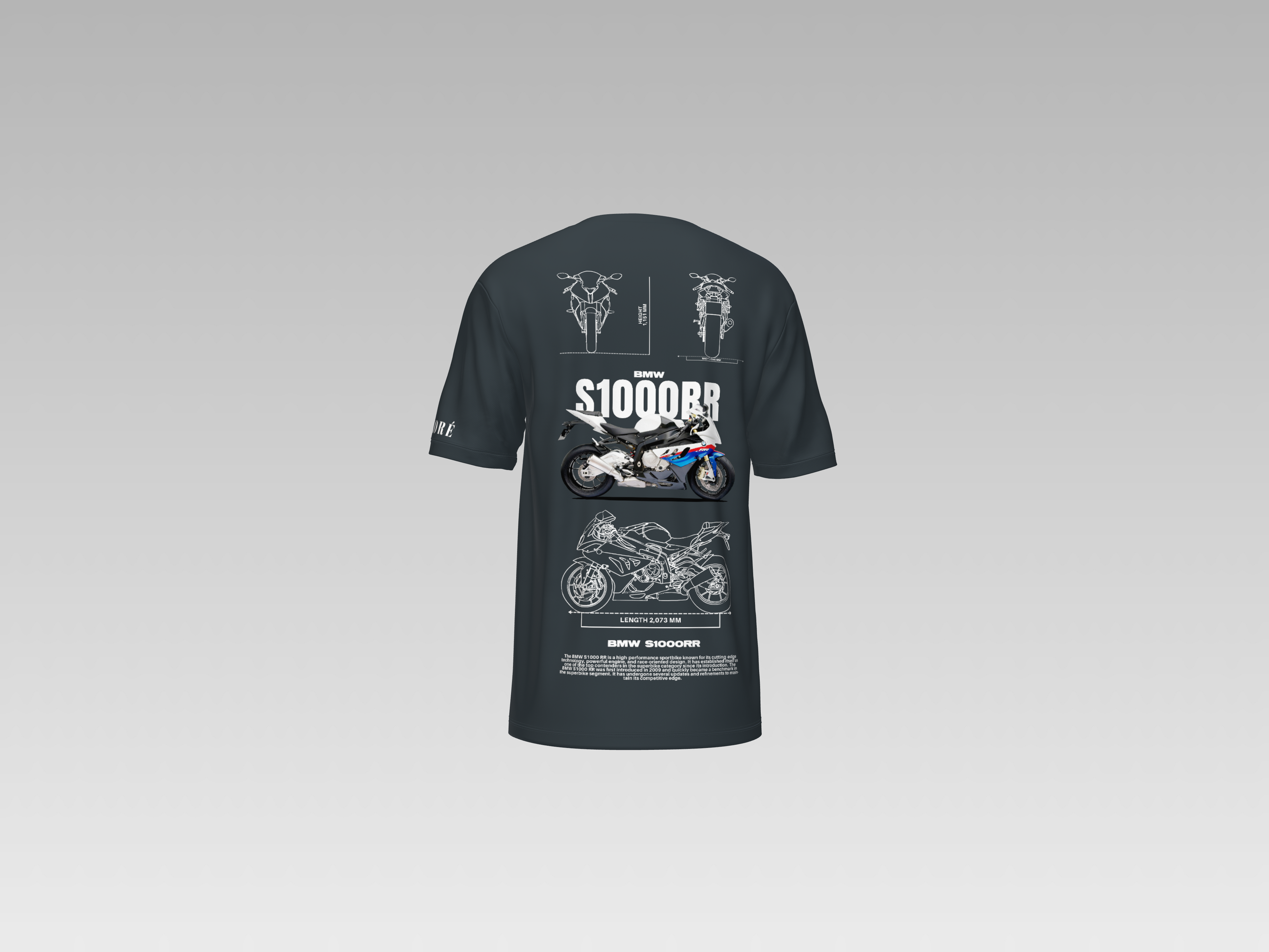 BMW S1000RR PRINTED T-SHIRT