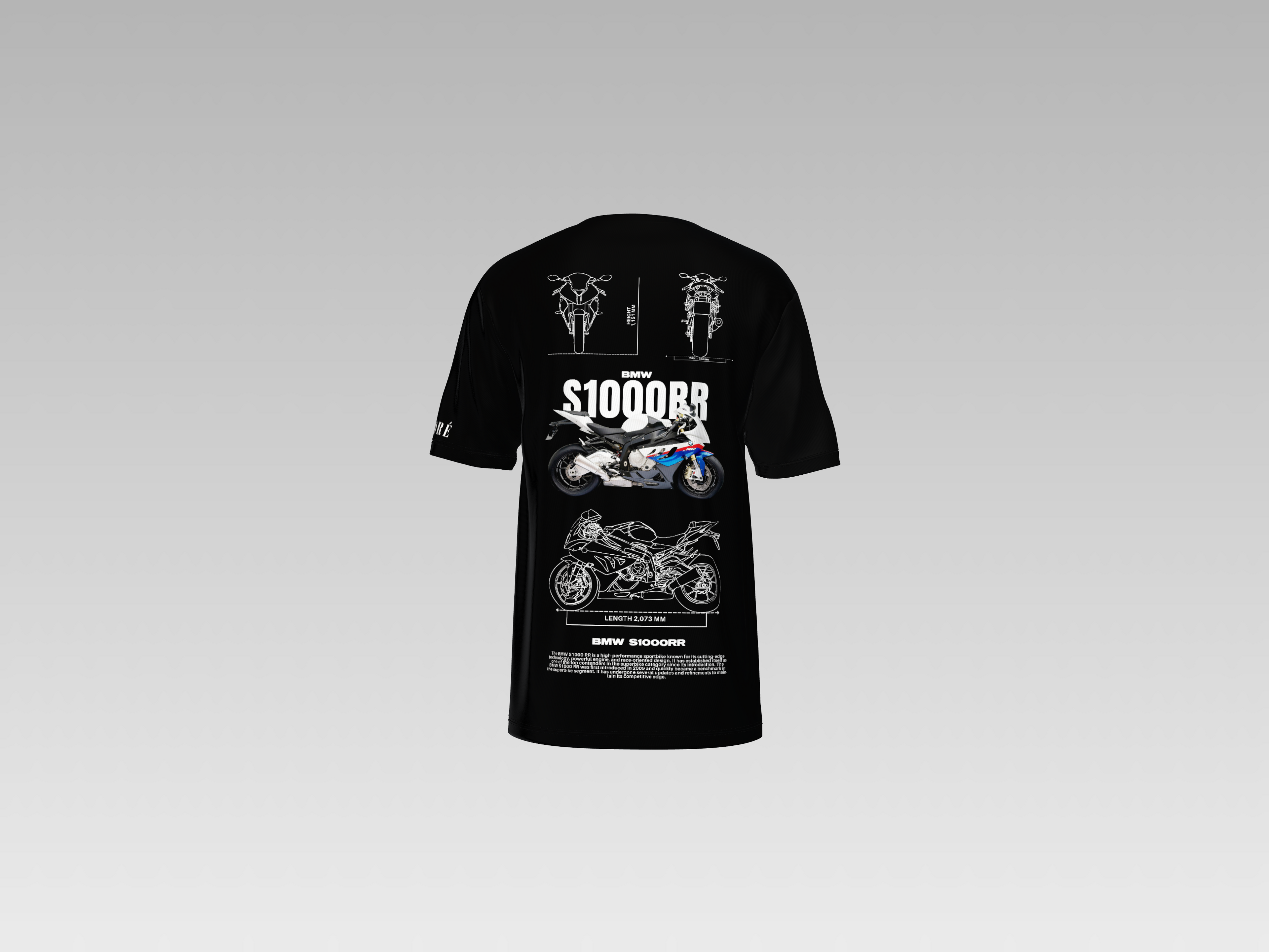 BMW S1000RR PRINTED T-SHIRT