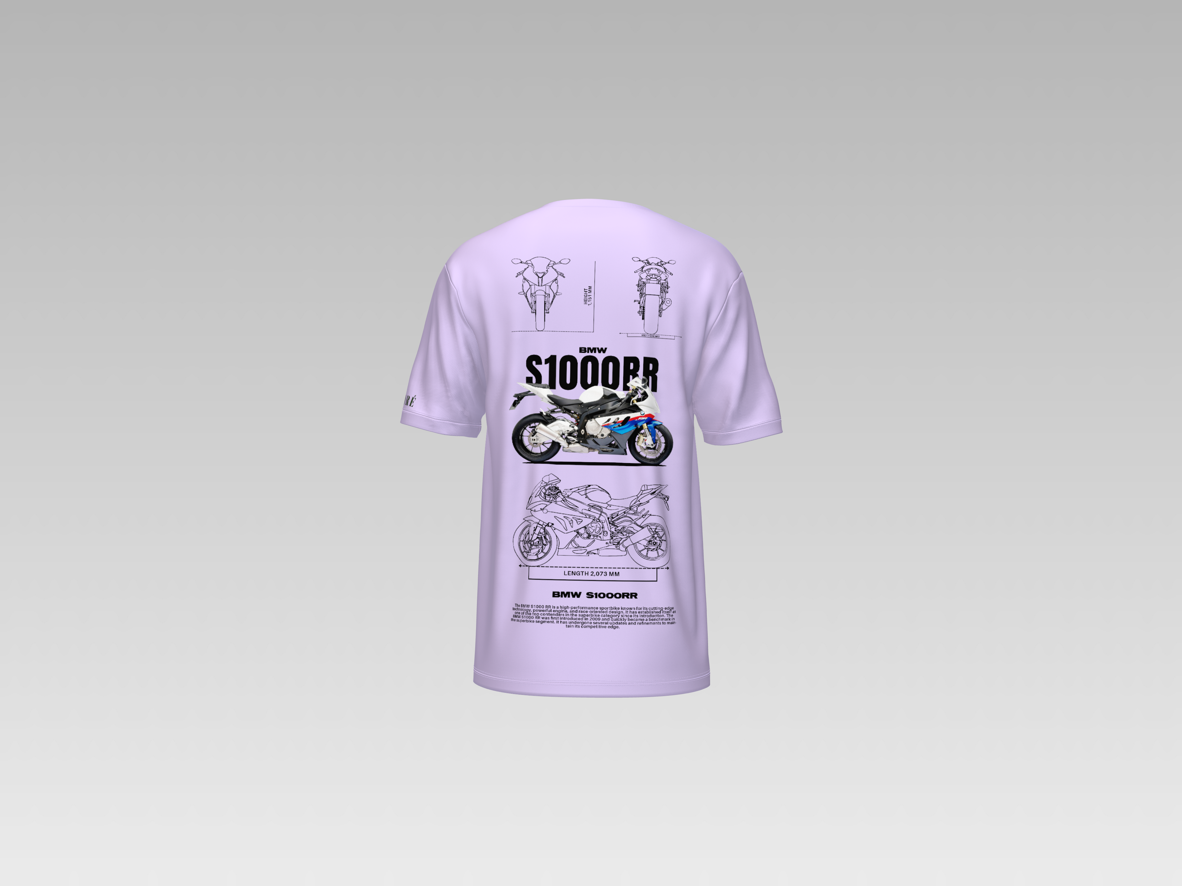 BMW S1000RR PRINTED T-SHIRT