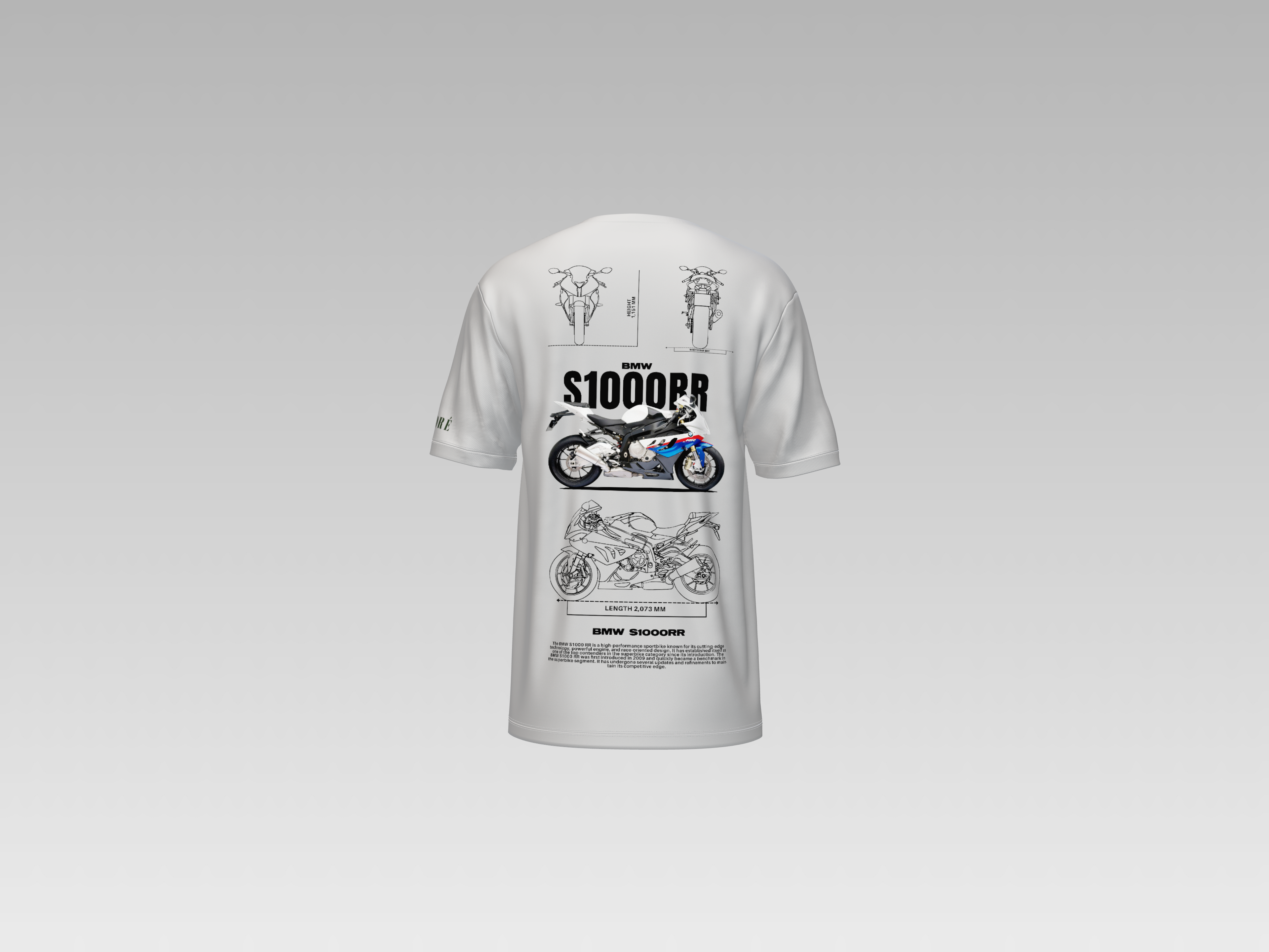BMW S1000RR PRINTED T-SHIRT
