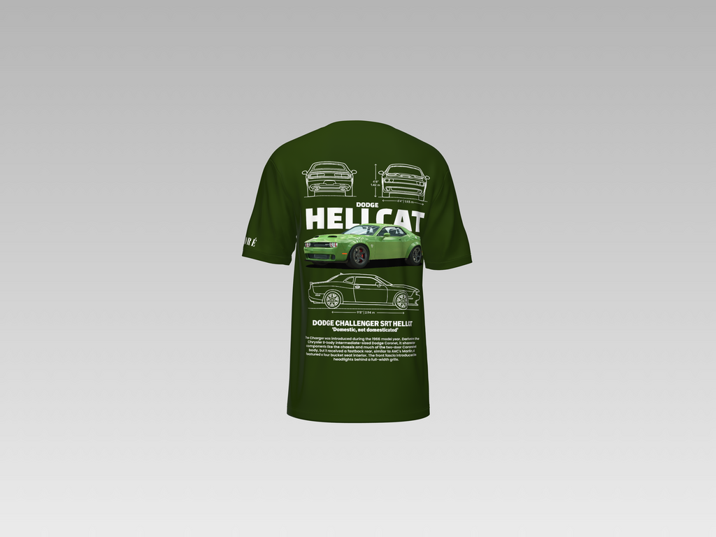 DODGE HELLCAT PRINTED T-SHIRT