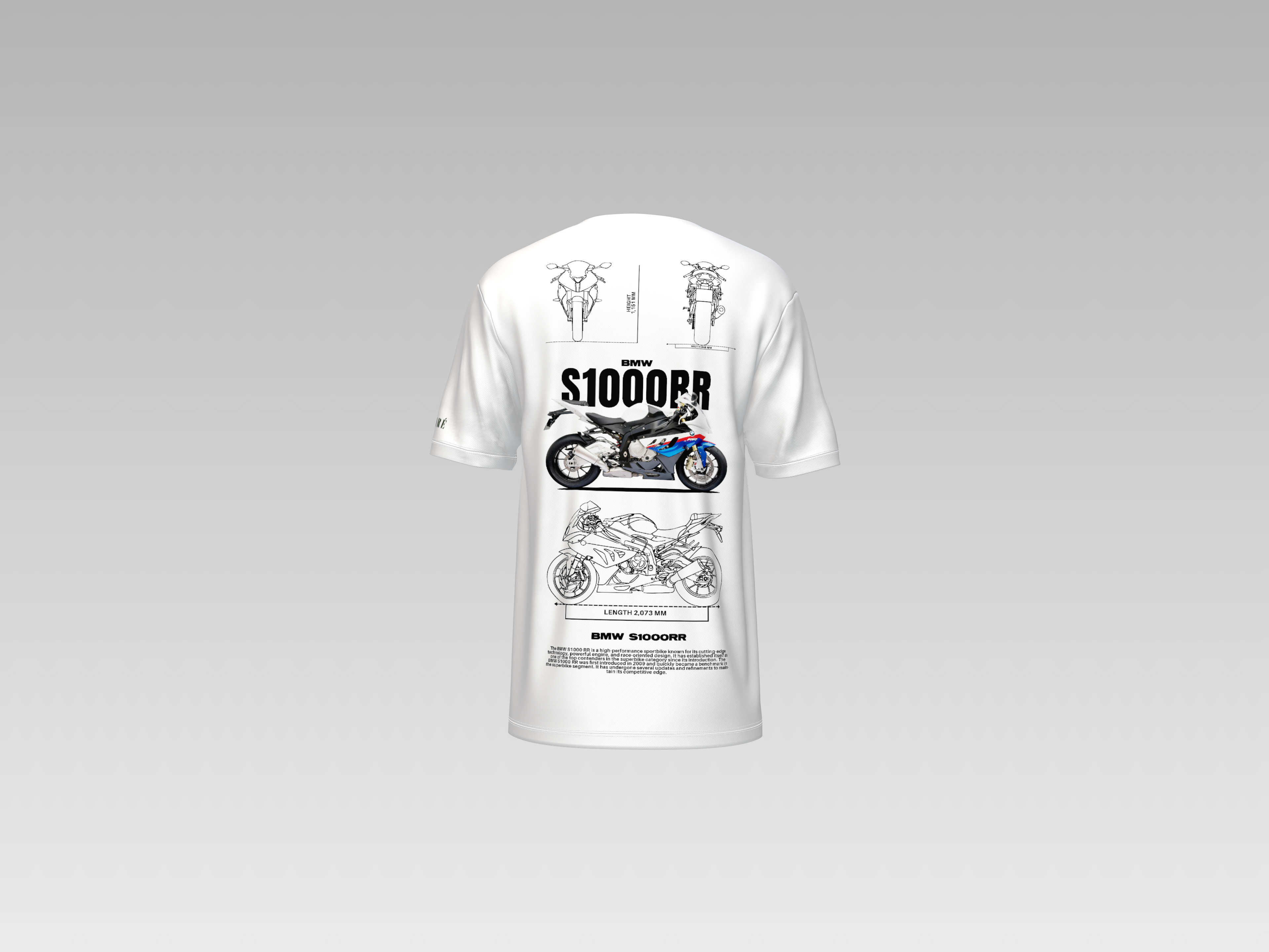 BMW S1000RR PRINTED T-SHIRT